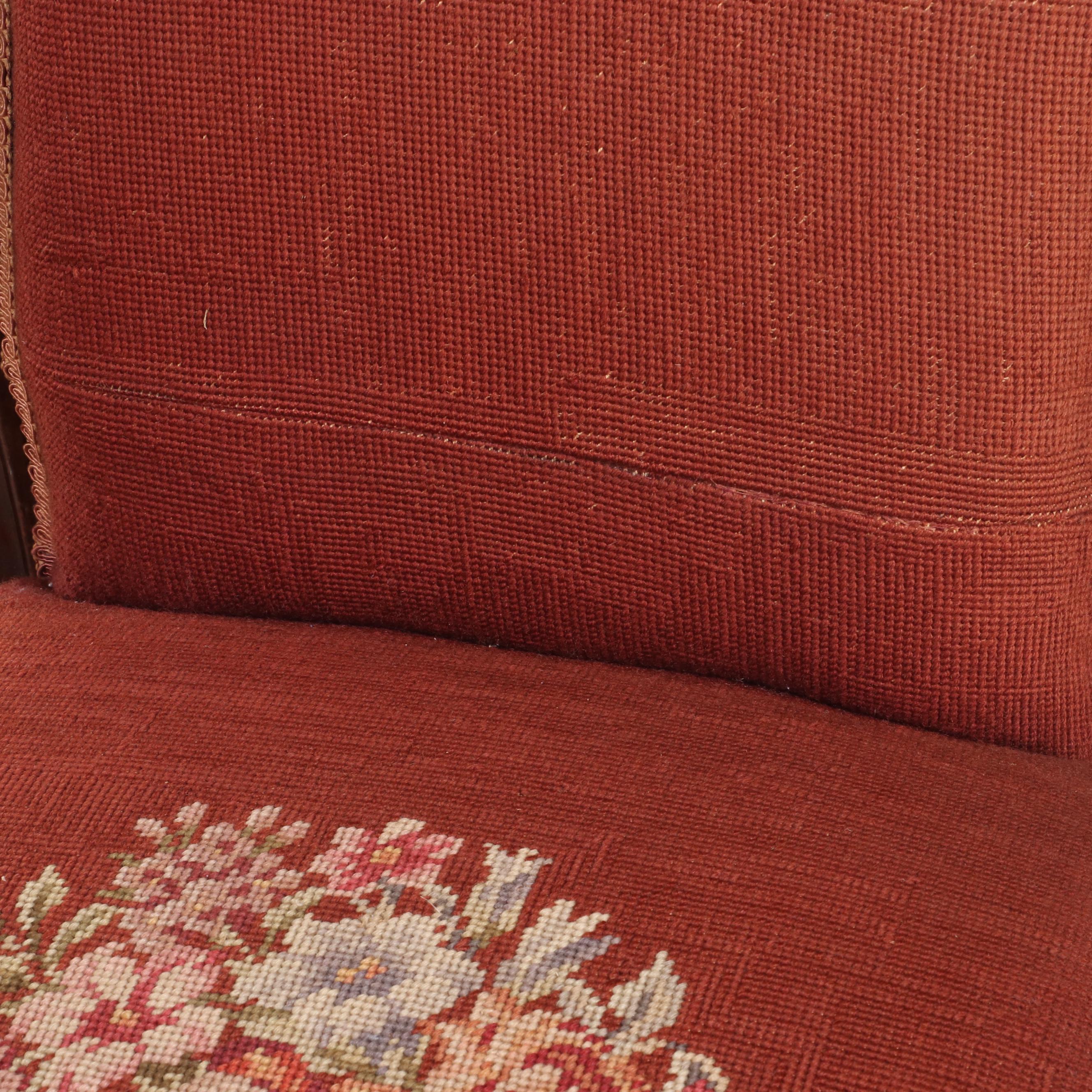 Pair of Renaissance Revival Walnut Side Chairs, 1860s