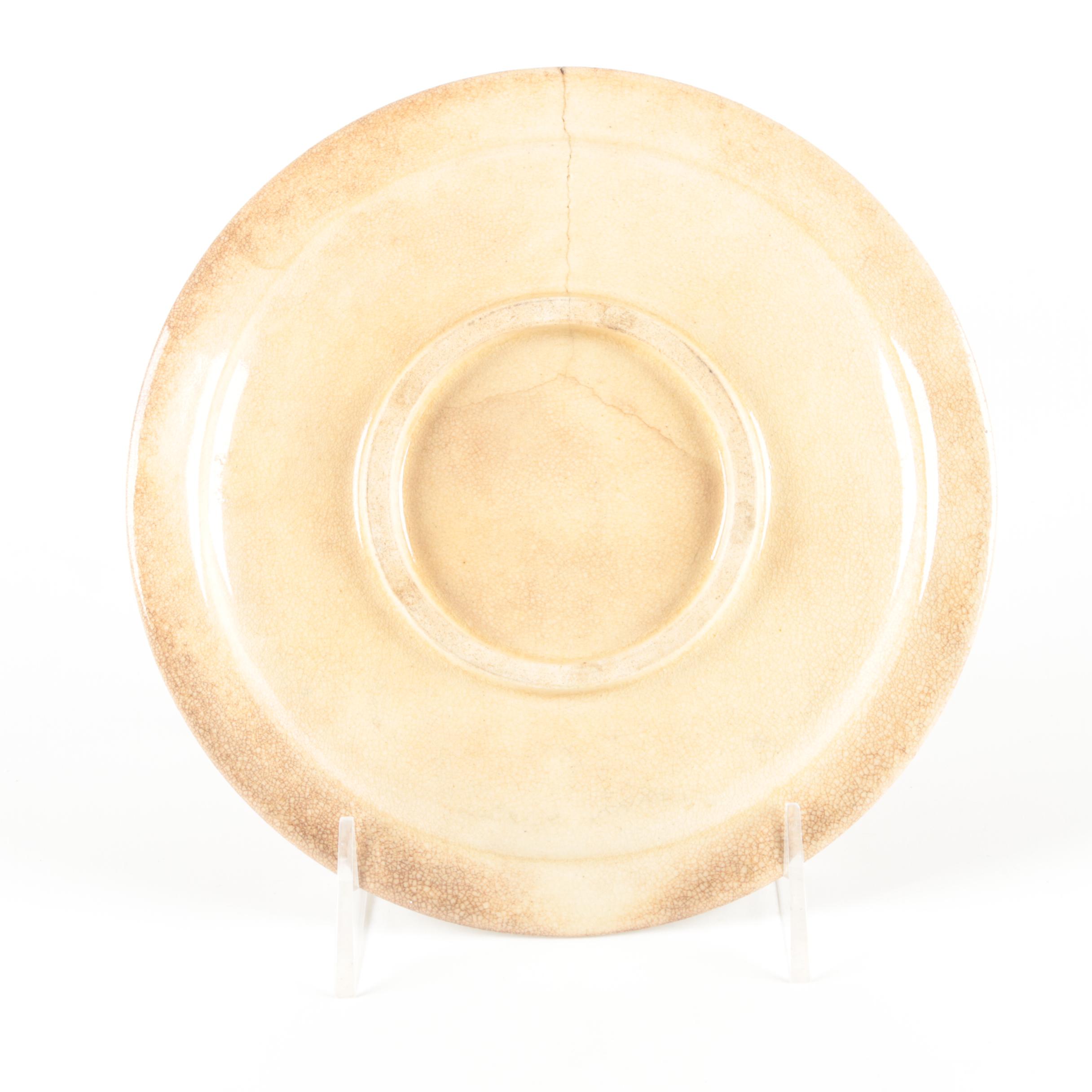 Japanese Kinkozan Awata Satsuma Style Plates and Box