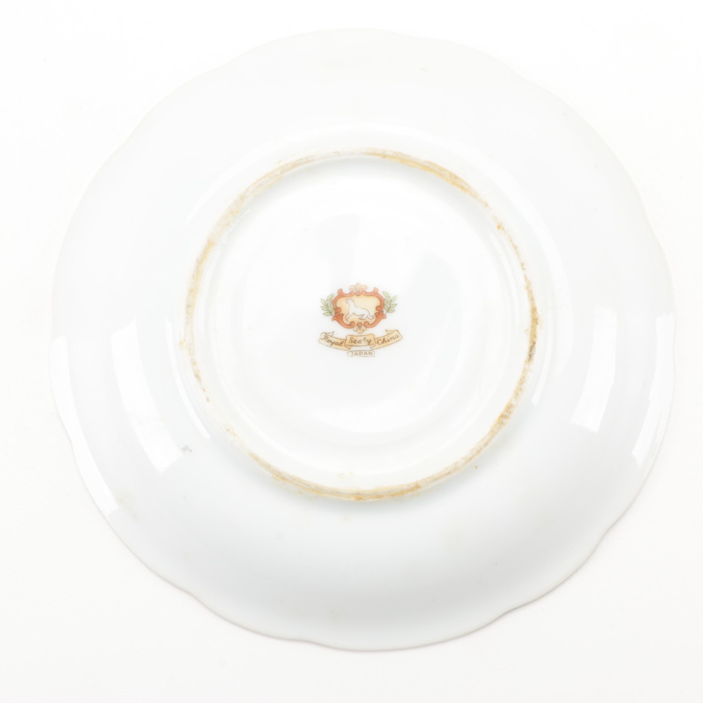 Japanese and English Porcelain and Bone China Teacups and Saucers