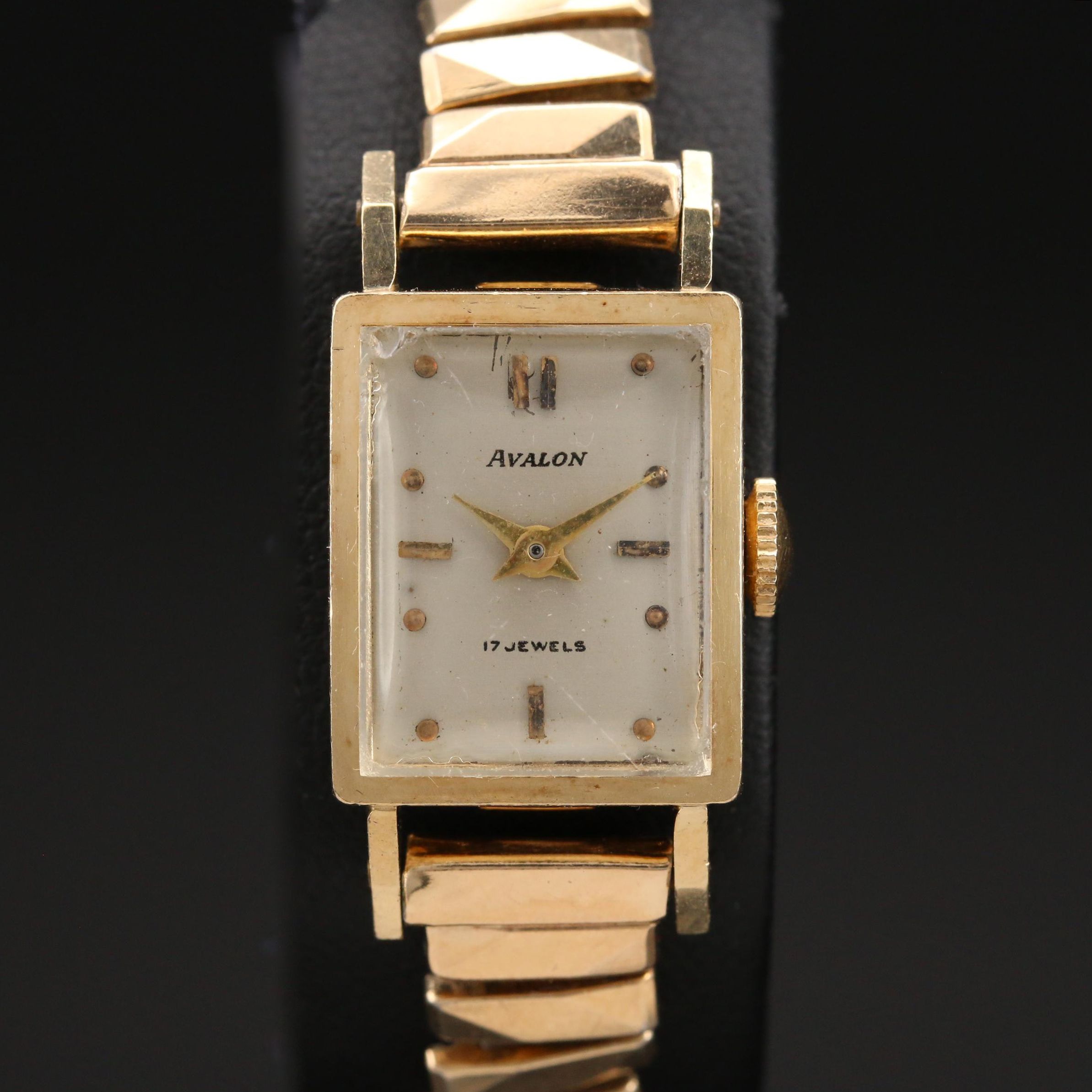 14K Avalon Stem Wind Watch