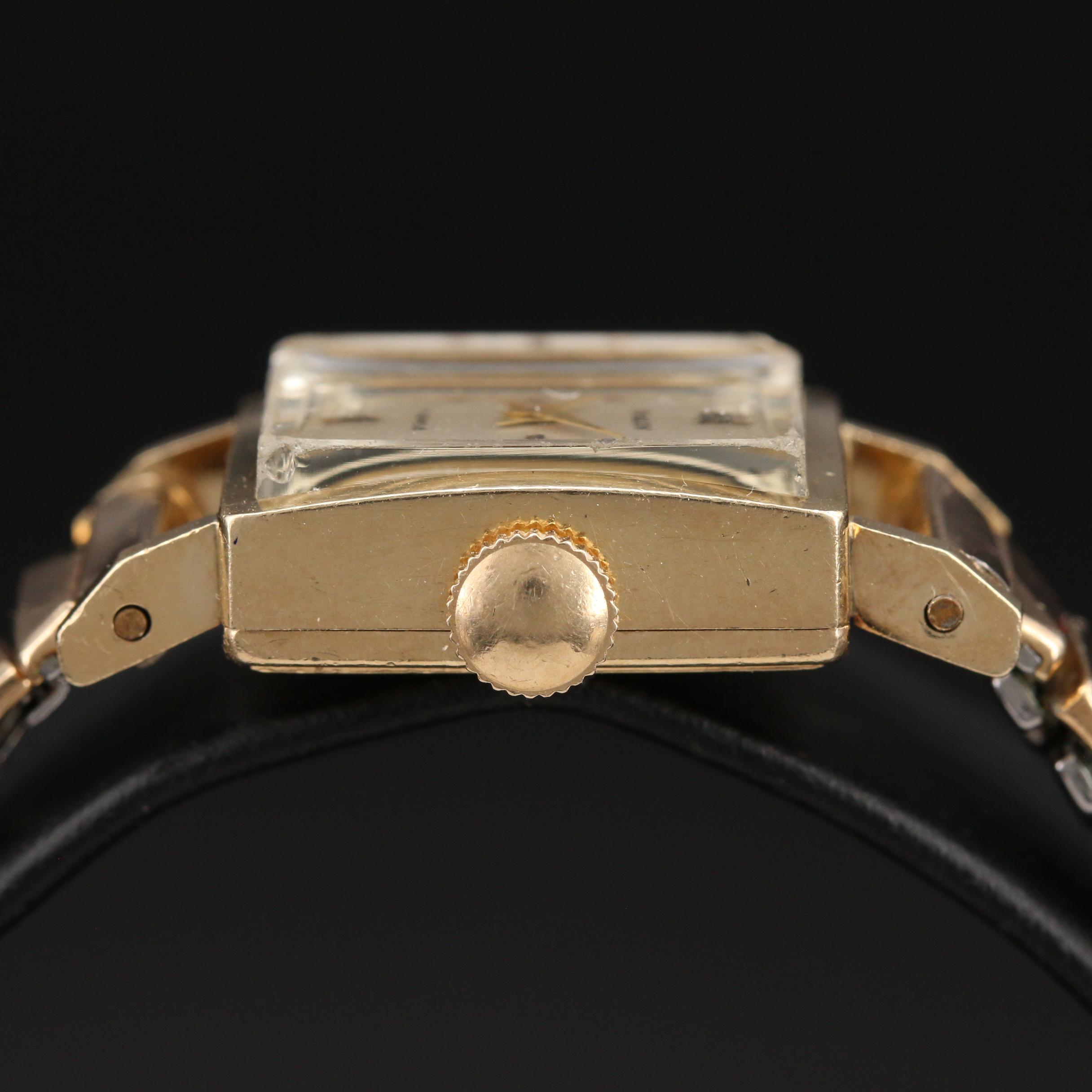 14K Avalon Stem Wind Watch