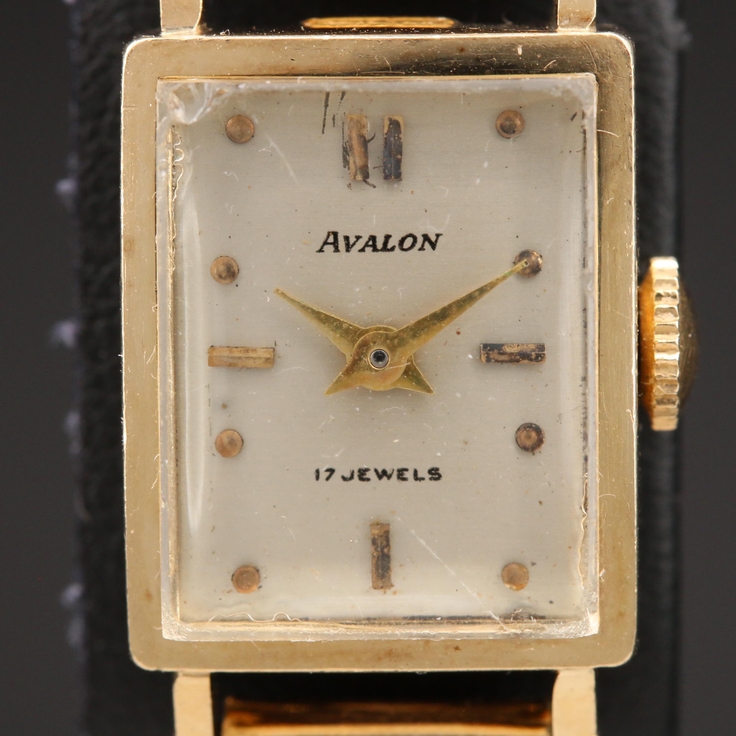 14K Avalon Stem Wind Watch