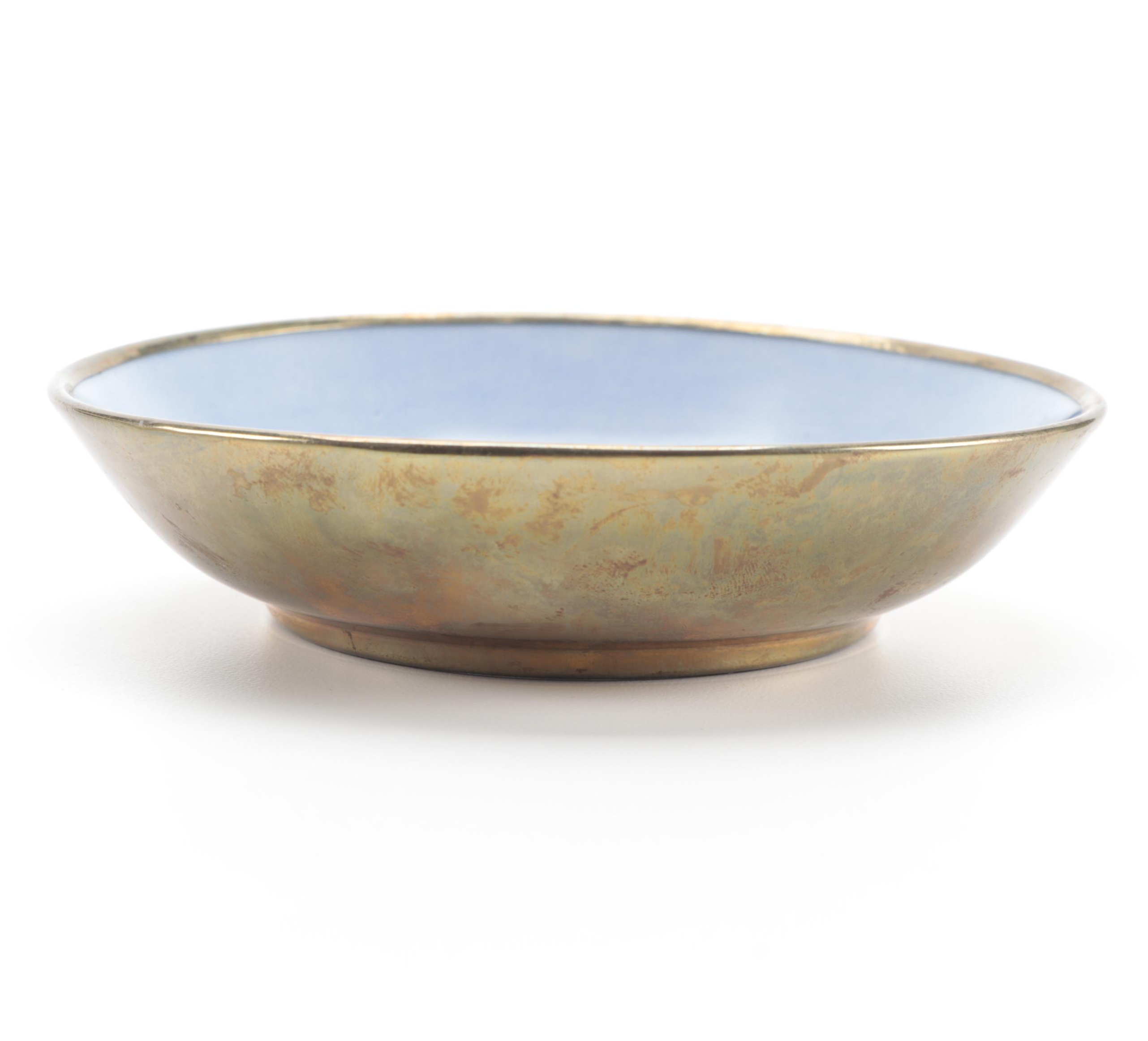 Japanese Kutani Bowl with Other Porcelain Table Accessories