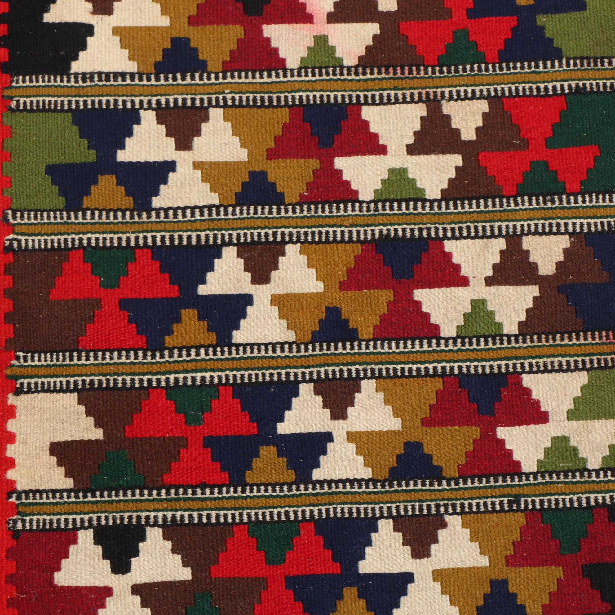 Handwoven Southwest Style Wool Rugs and Floor Mat