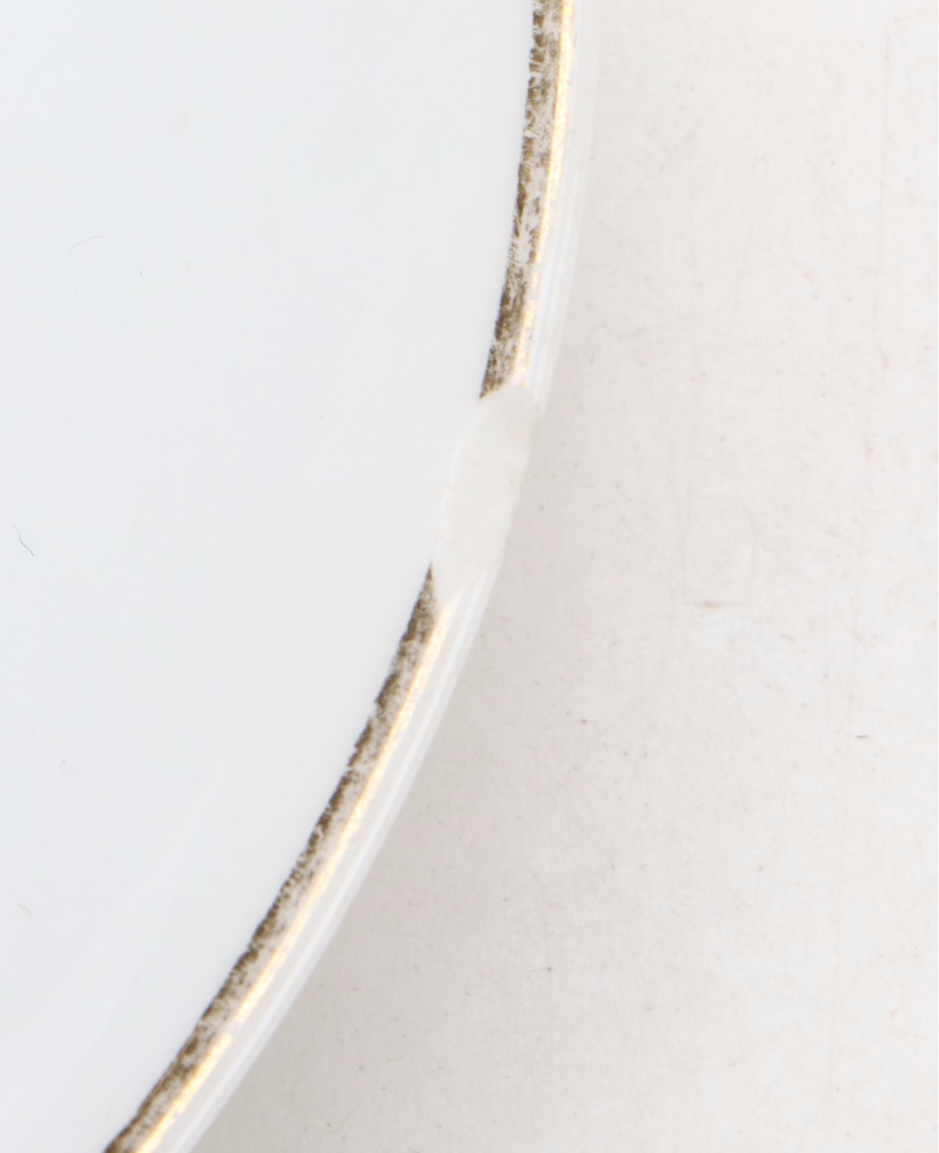 Gilt Accented Porcelain and Bone China Dinnerware, 20th Century