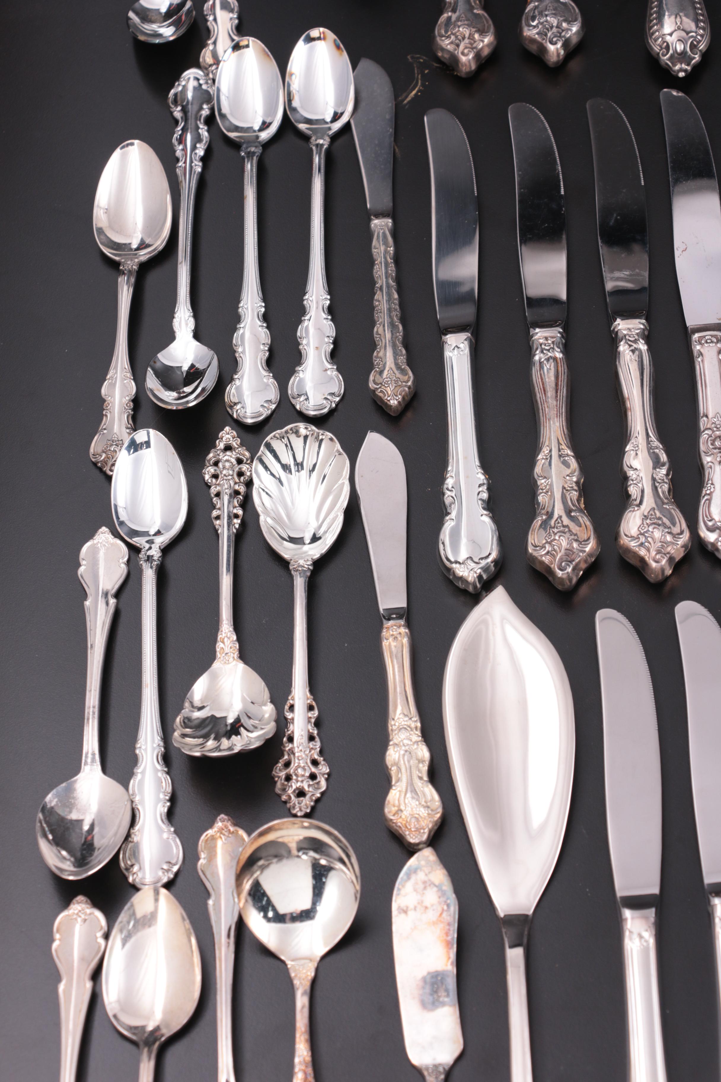 International Silver and Other Silver Plate and Stainless Steel Flatware