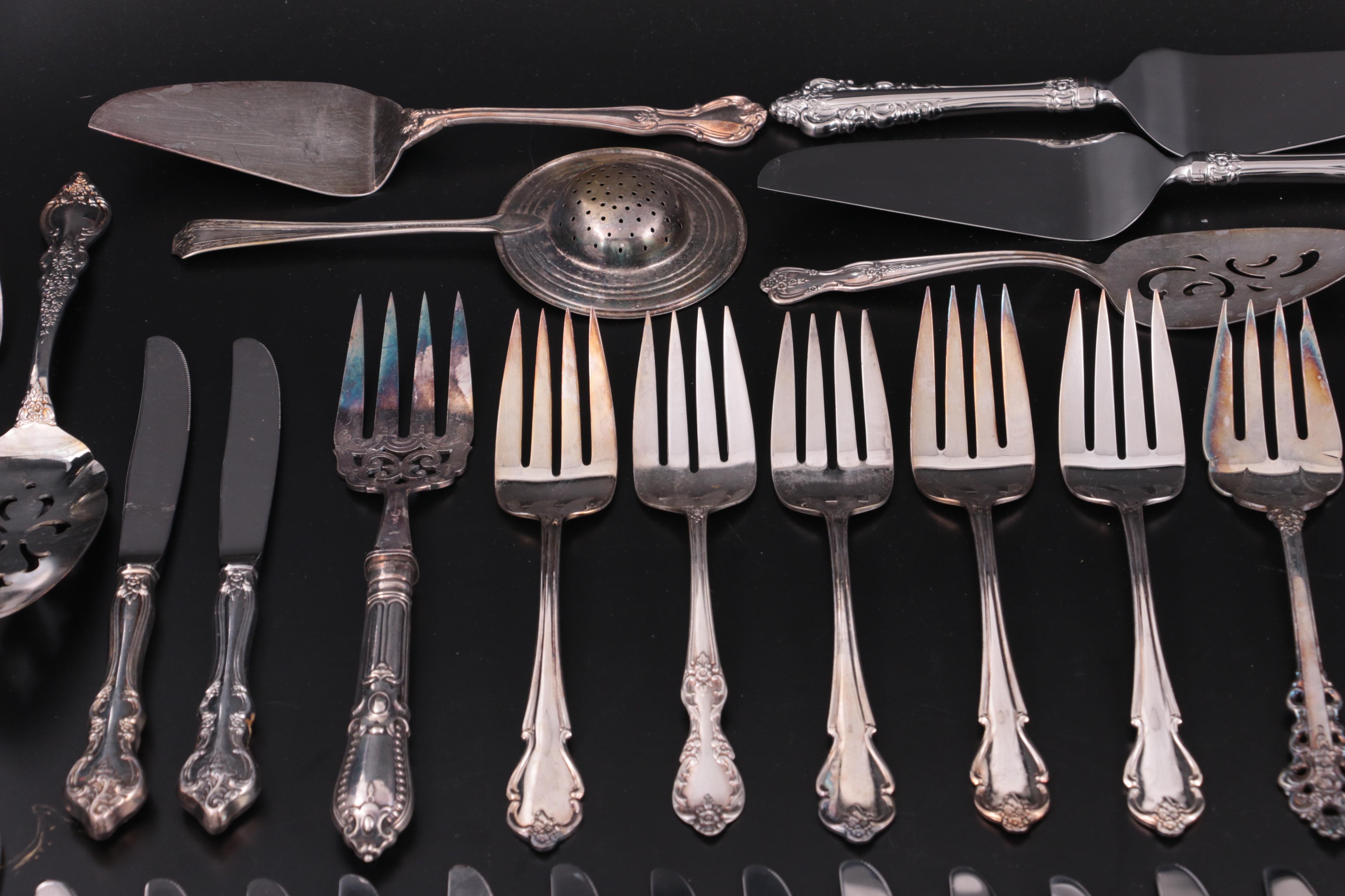 International Silver and Other Silver Plate and Stainless Steel Flatware