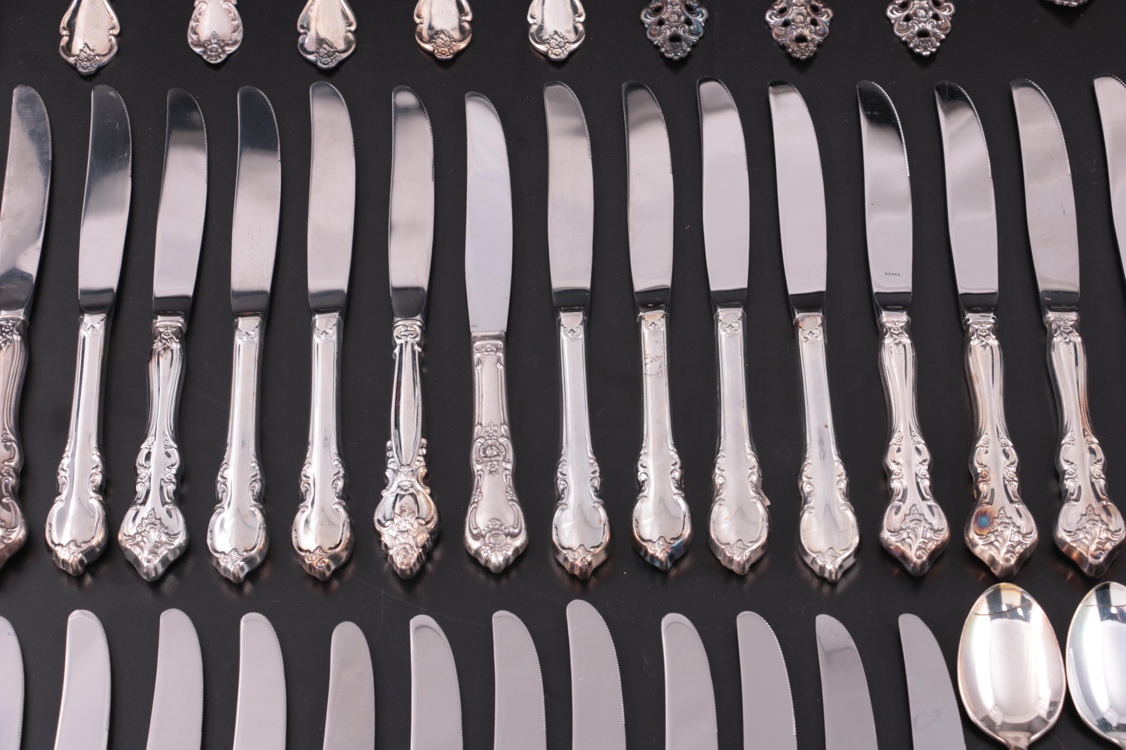 International Silver and Other Silver Plate and Stainless Steel Flatware