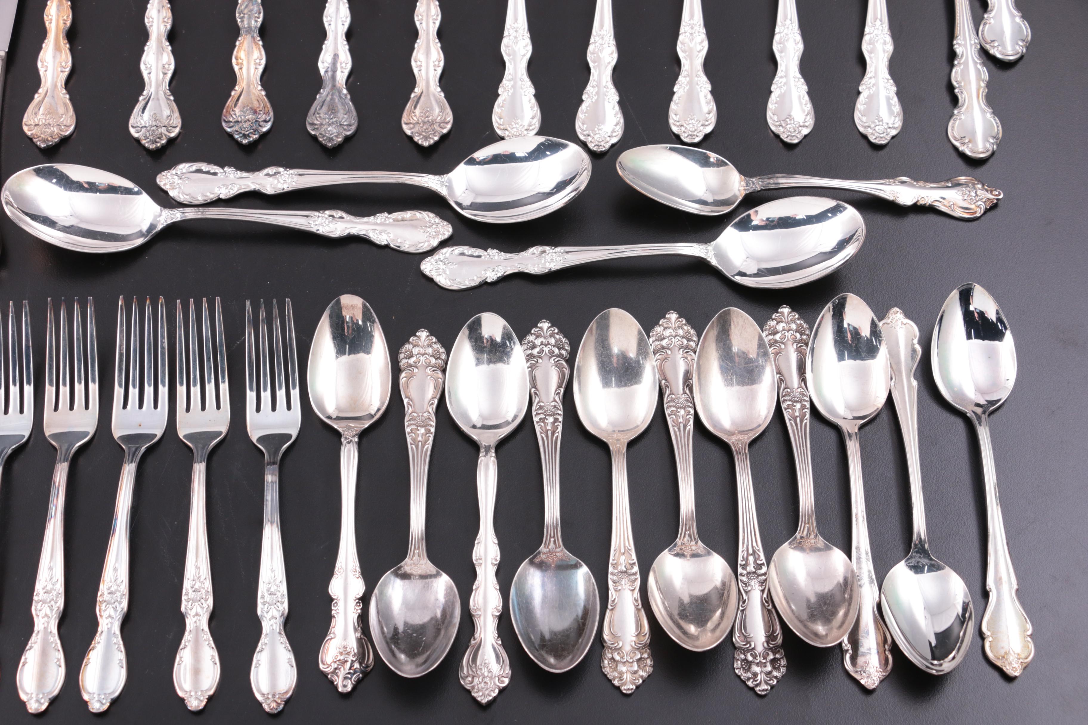 International Silver and Other Silver Plate and Stainless Steel Flatware