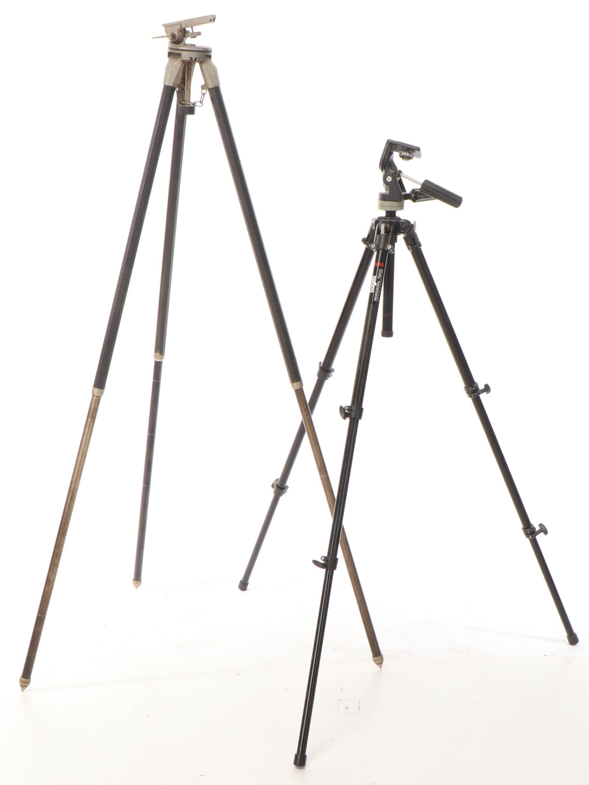 Cine-Kodak and Bogen Camera Tripods