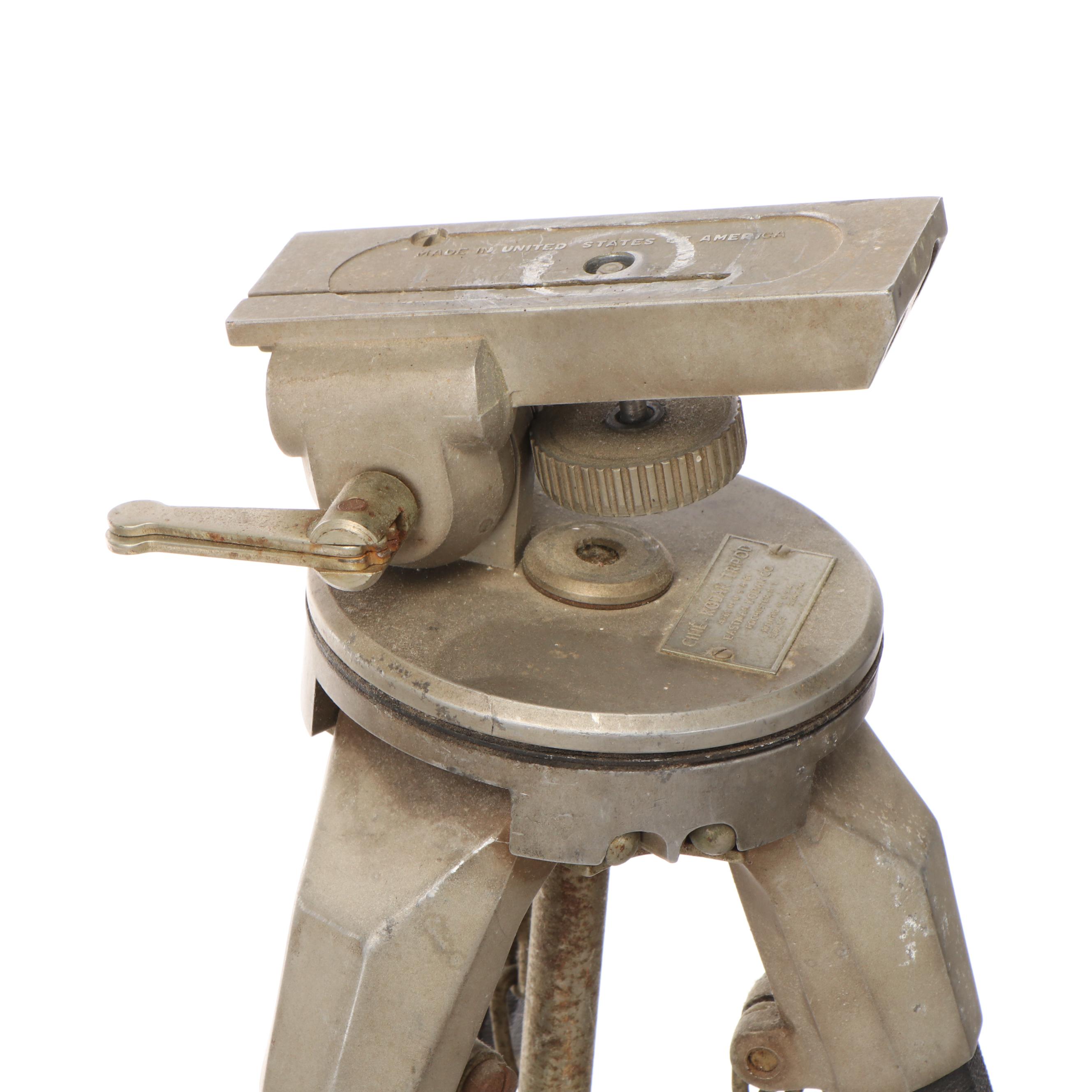 Cine-Kodak and Bogen Camera Tripods