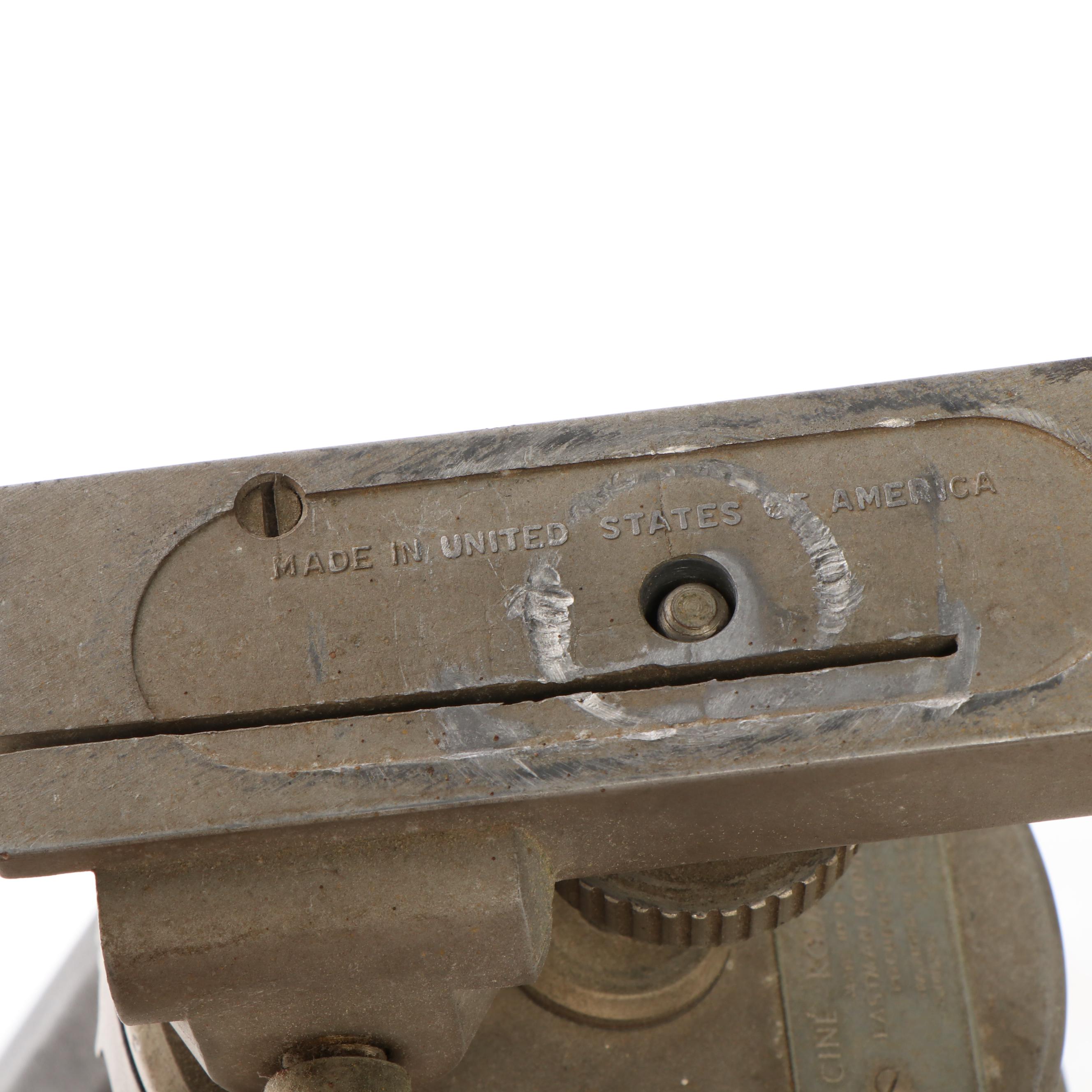 Cine-Kodak and Bogen Camera Tripods