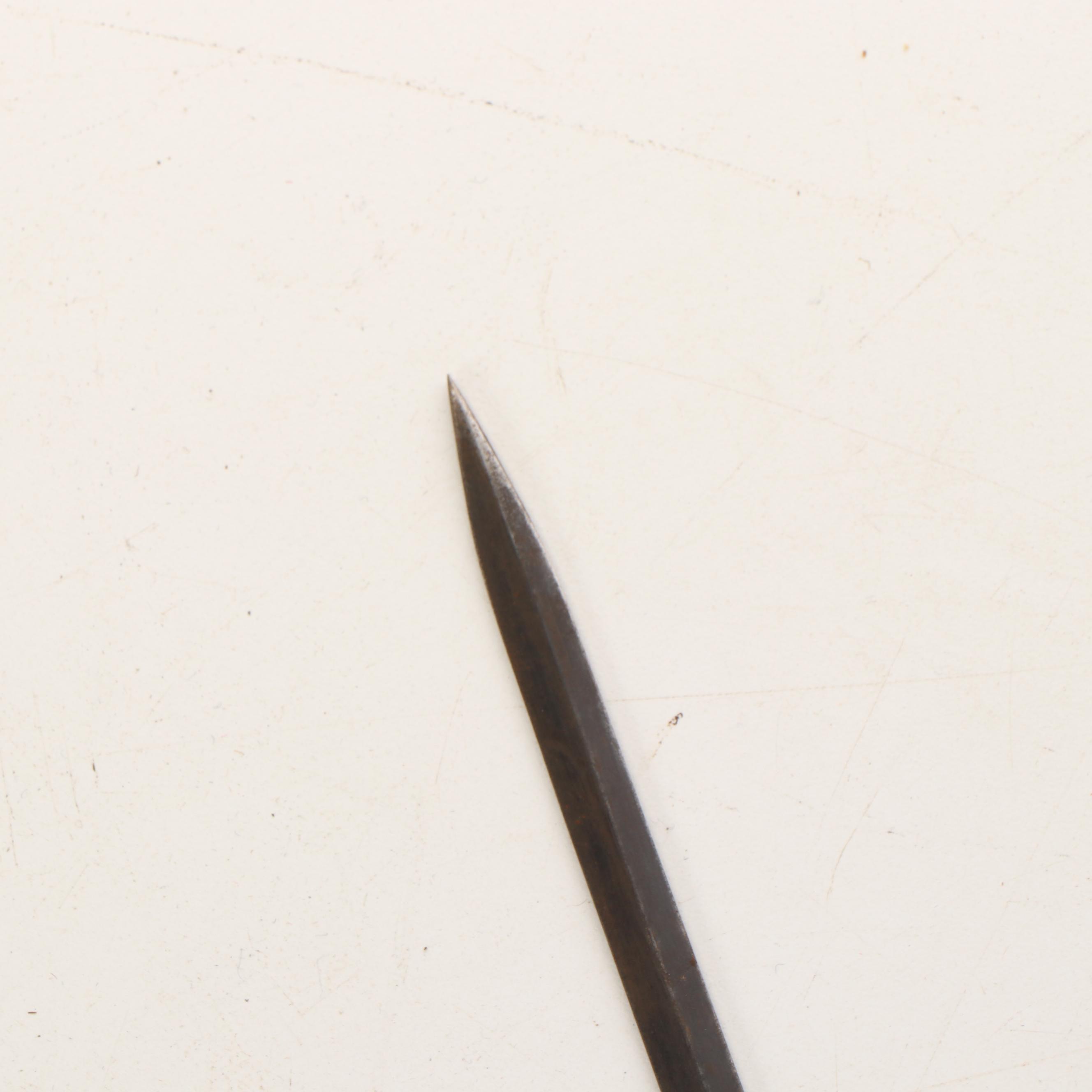 Post-War M1840 Type Medical Staff Sword and Scabbard, Late 19th Century