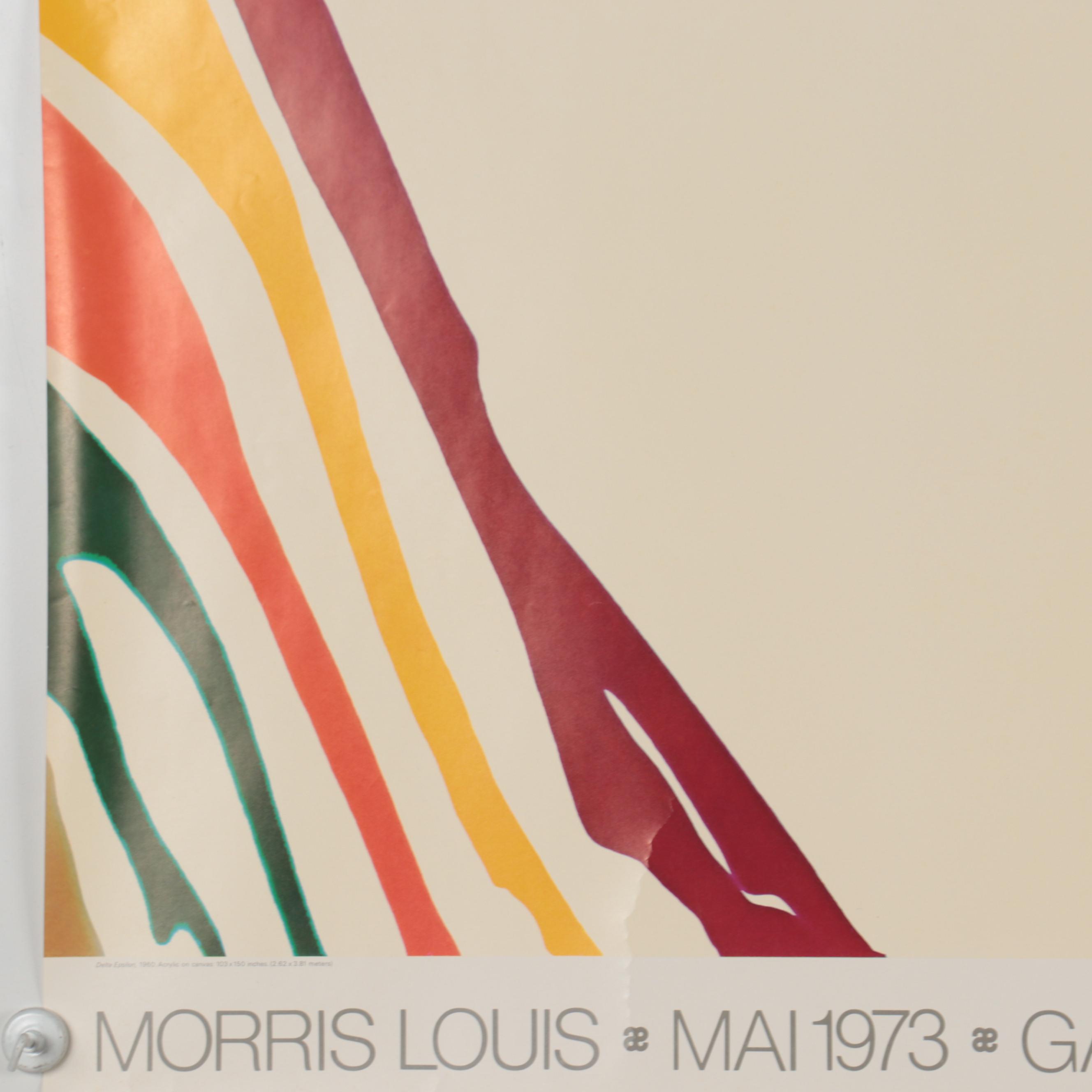 Exhibition Posters Including Morris Louis at Galerie Andre Emmerich