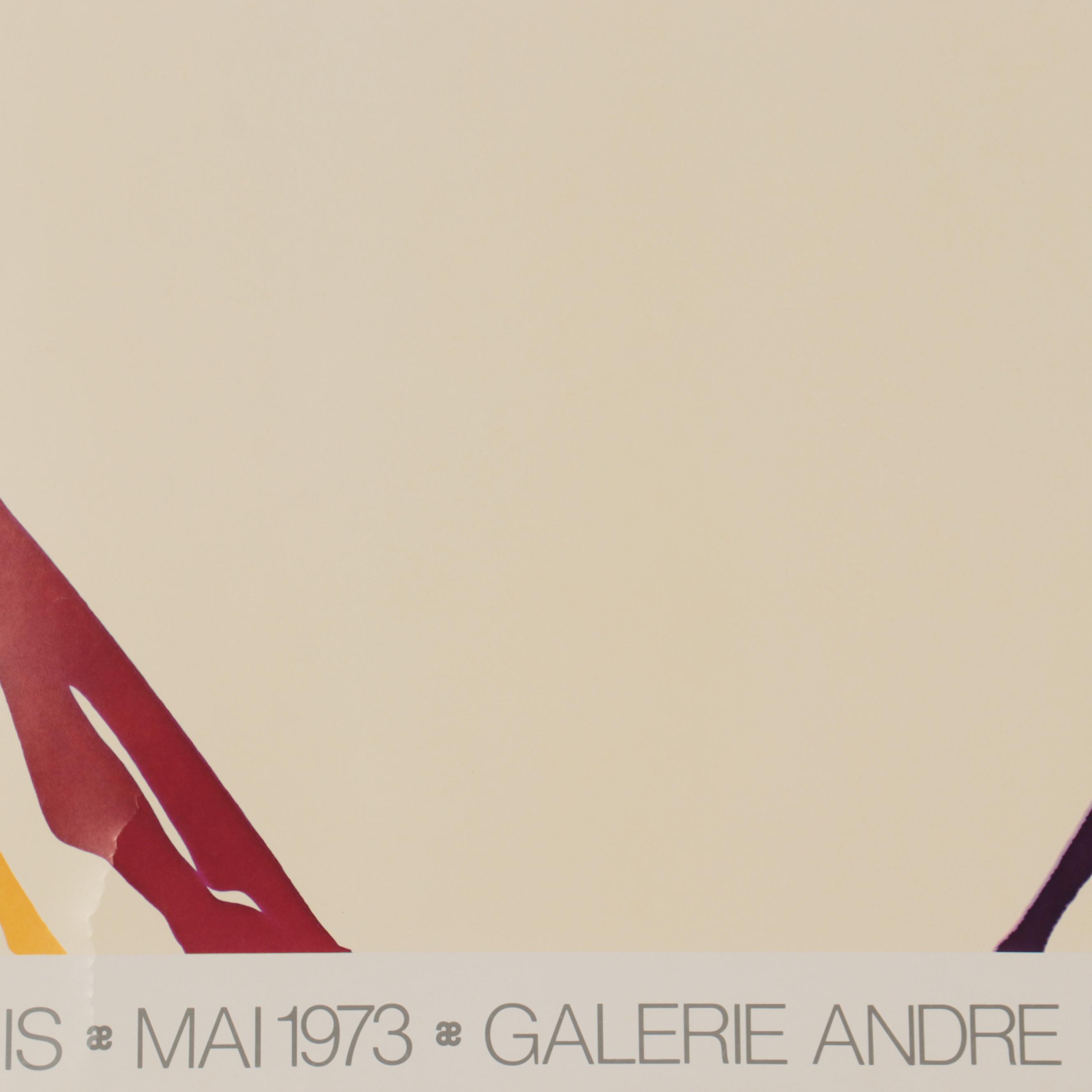 Exhibition Posters Including Morris Louis at Galerie Andre Emmerich