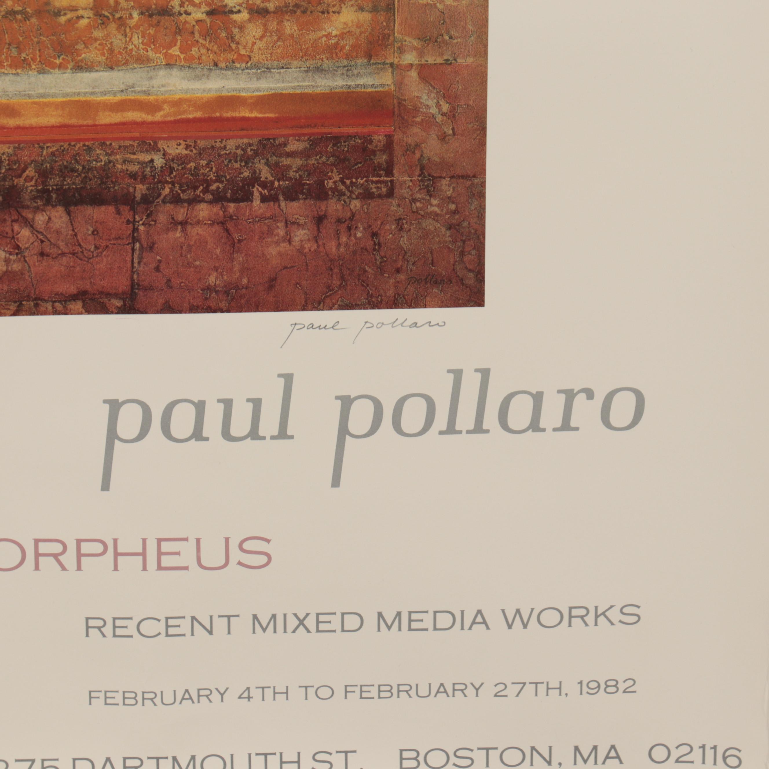 Exhibition Posters Including Morris Louis at Galerie Andre Emmerich