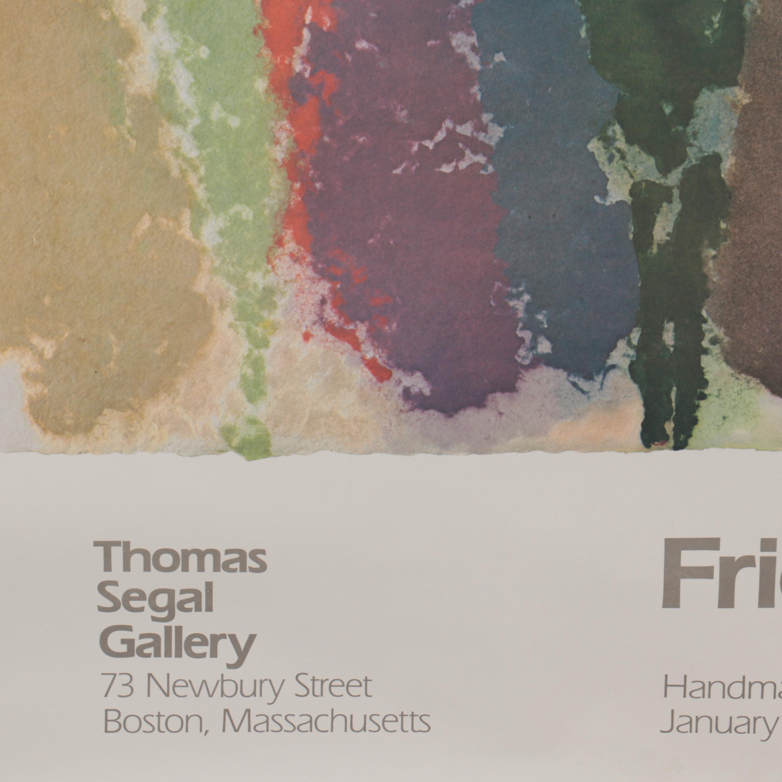 Exhibition Posters Including Morris Louis at Galerie Andre Emmerich