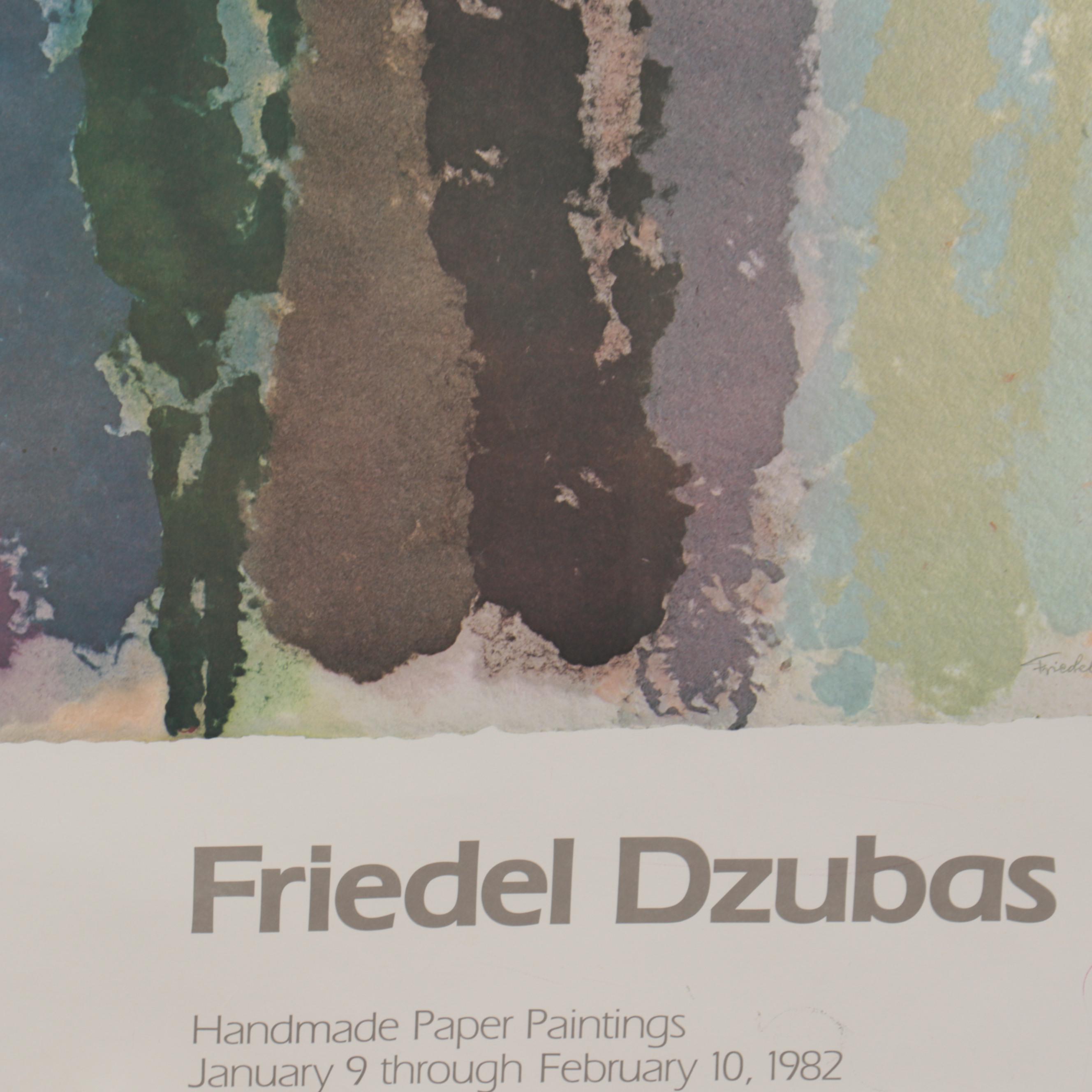 Exhibition Posters Including Morris Louis at Galerie Andre Emmerich