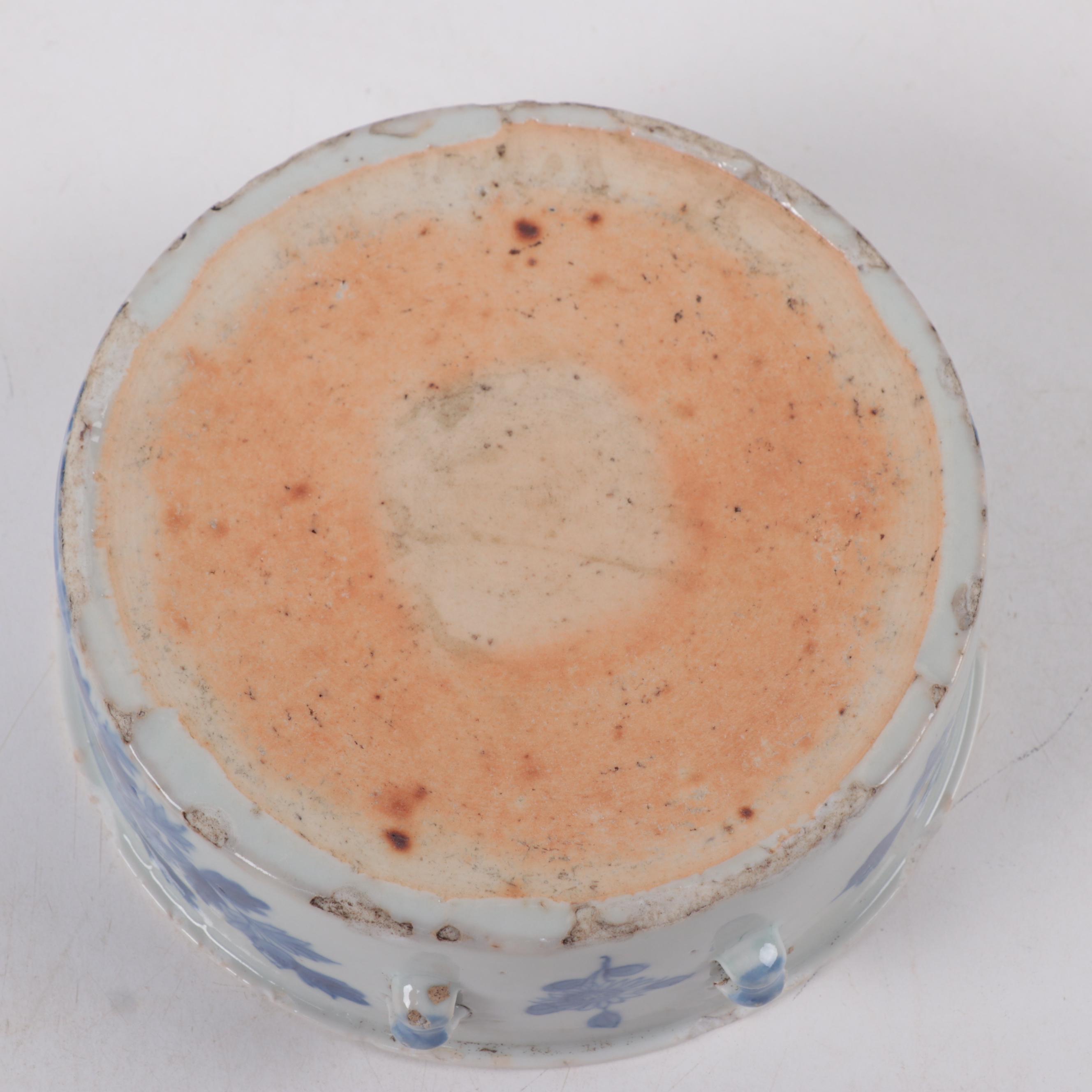 Japanese Tako Karakusa and Other Blue and White Porcelain Plates and Lidded Bowl