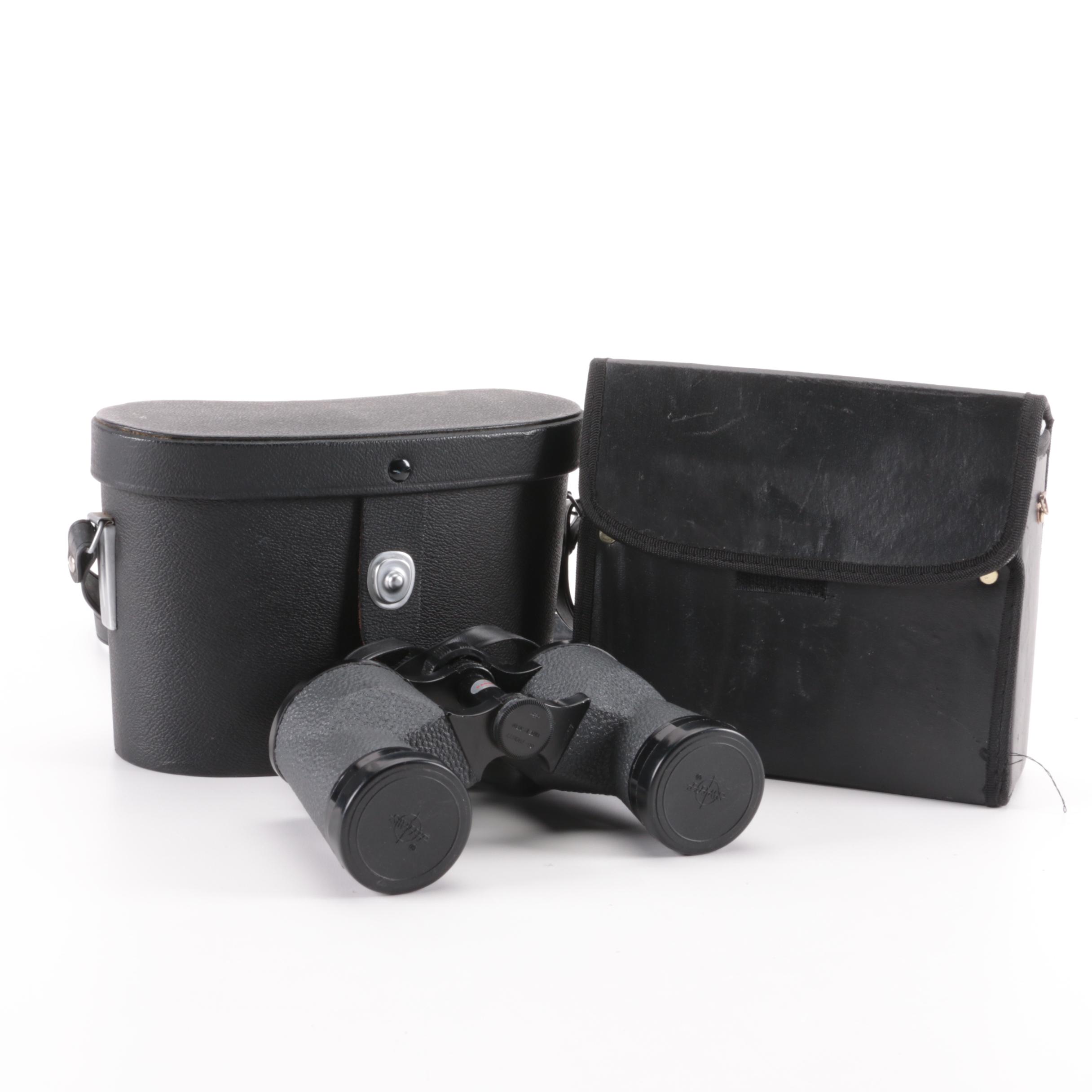 Swift "Triton Mark I" 7x35, Bosch-Optikon Binoculars with Caps, Cases