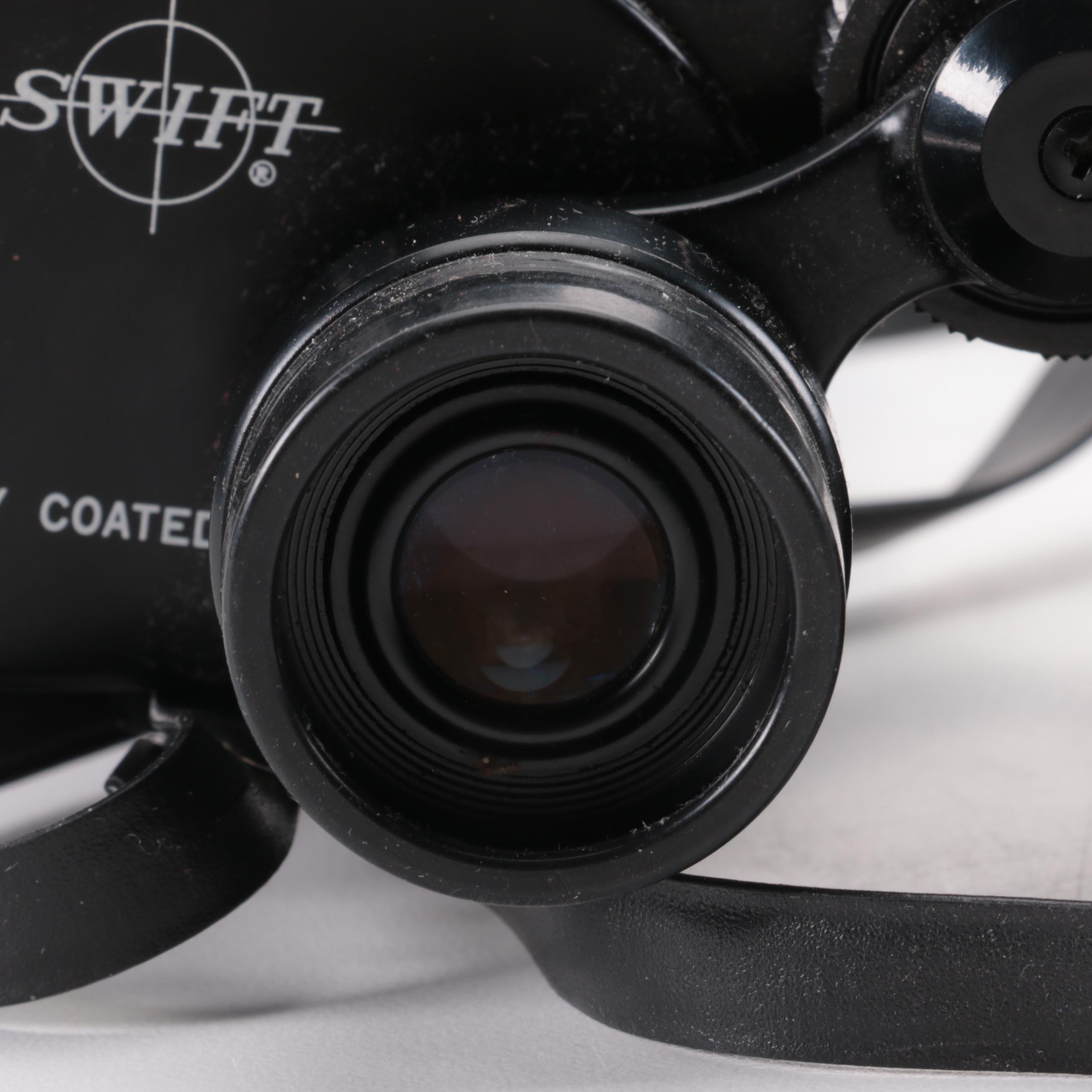 Swift "Triton Mark I" 7x35, Bosch-Optikon Binoculars with Caps, Cases