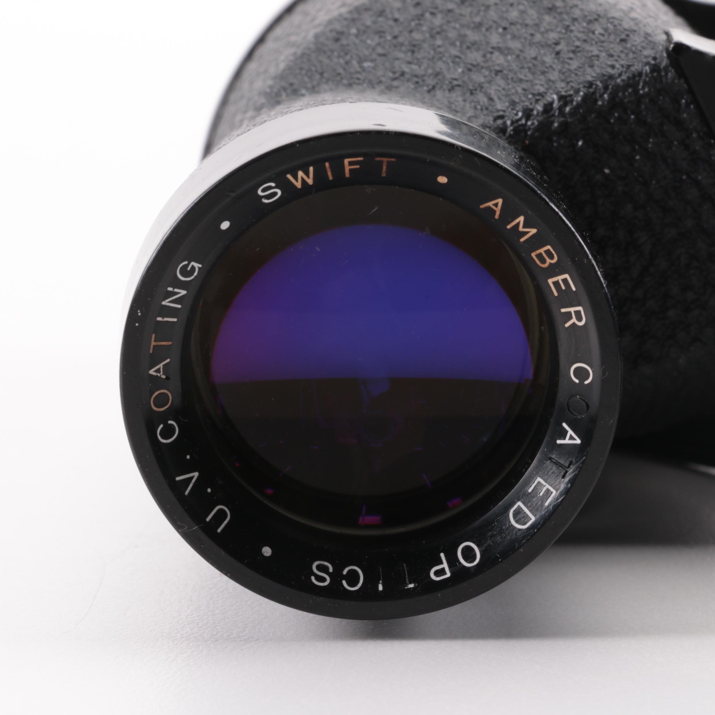 Swift "Triton Mark I" 7x35, Bosch-Optikon Binoculars with Caps, Cases