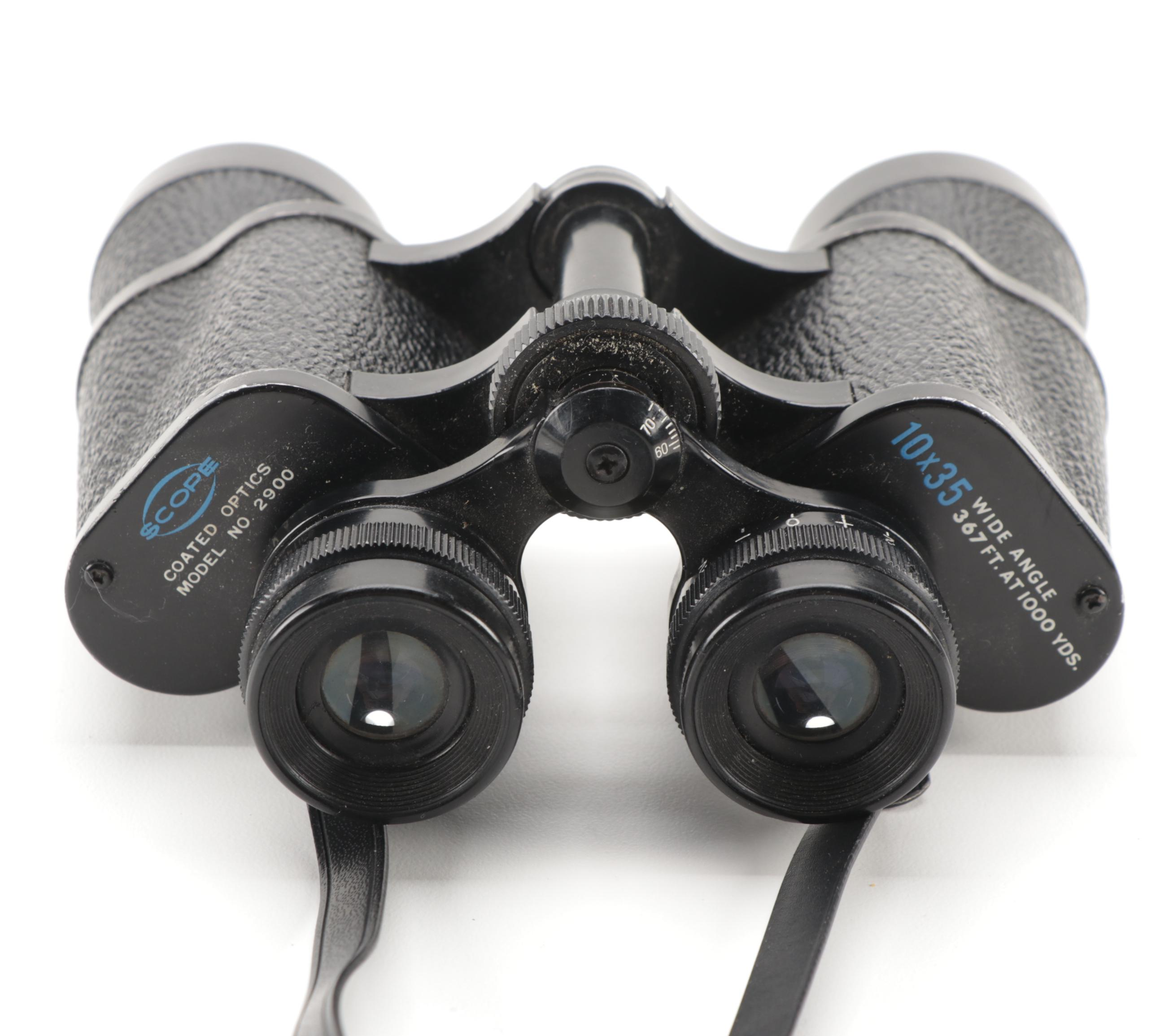 Swift, Scope, and Sears Binoculars