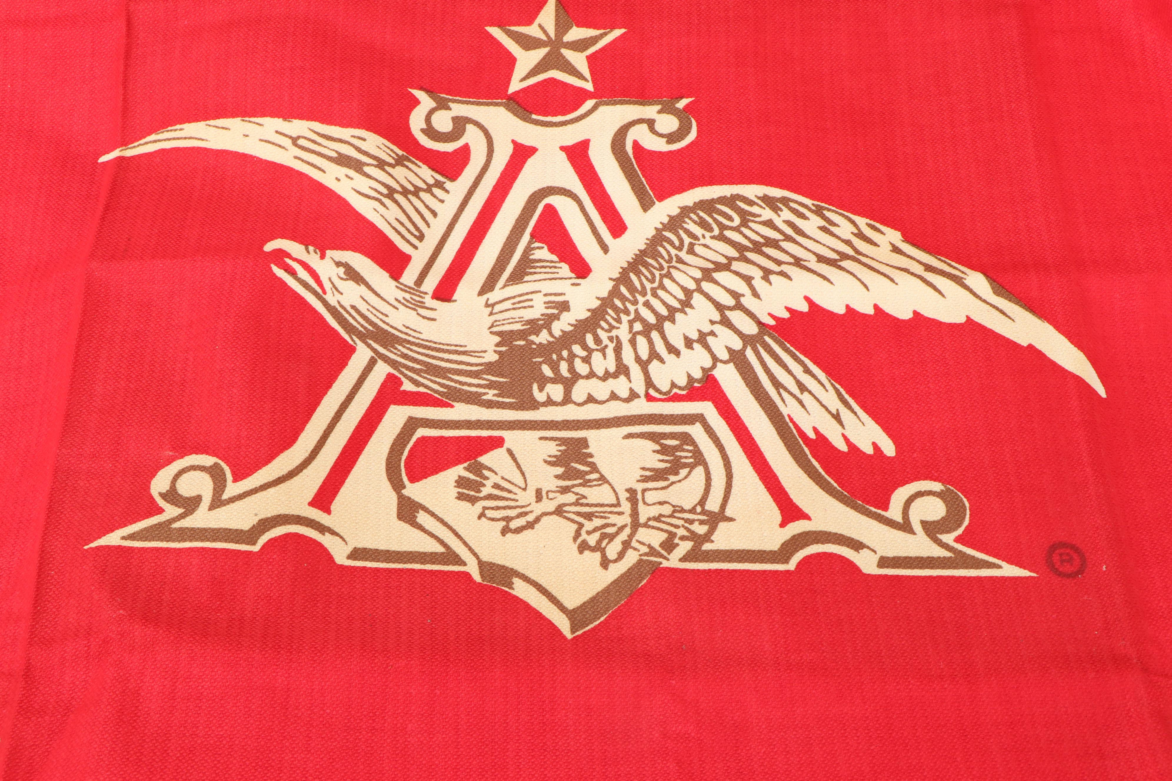 Budweiser Gold Rimmed Taster Glasses, Tablecloth, Serving Trays, Other