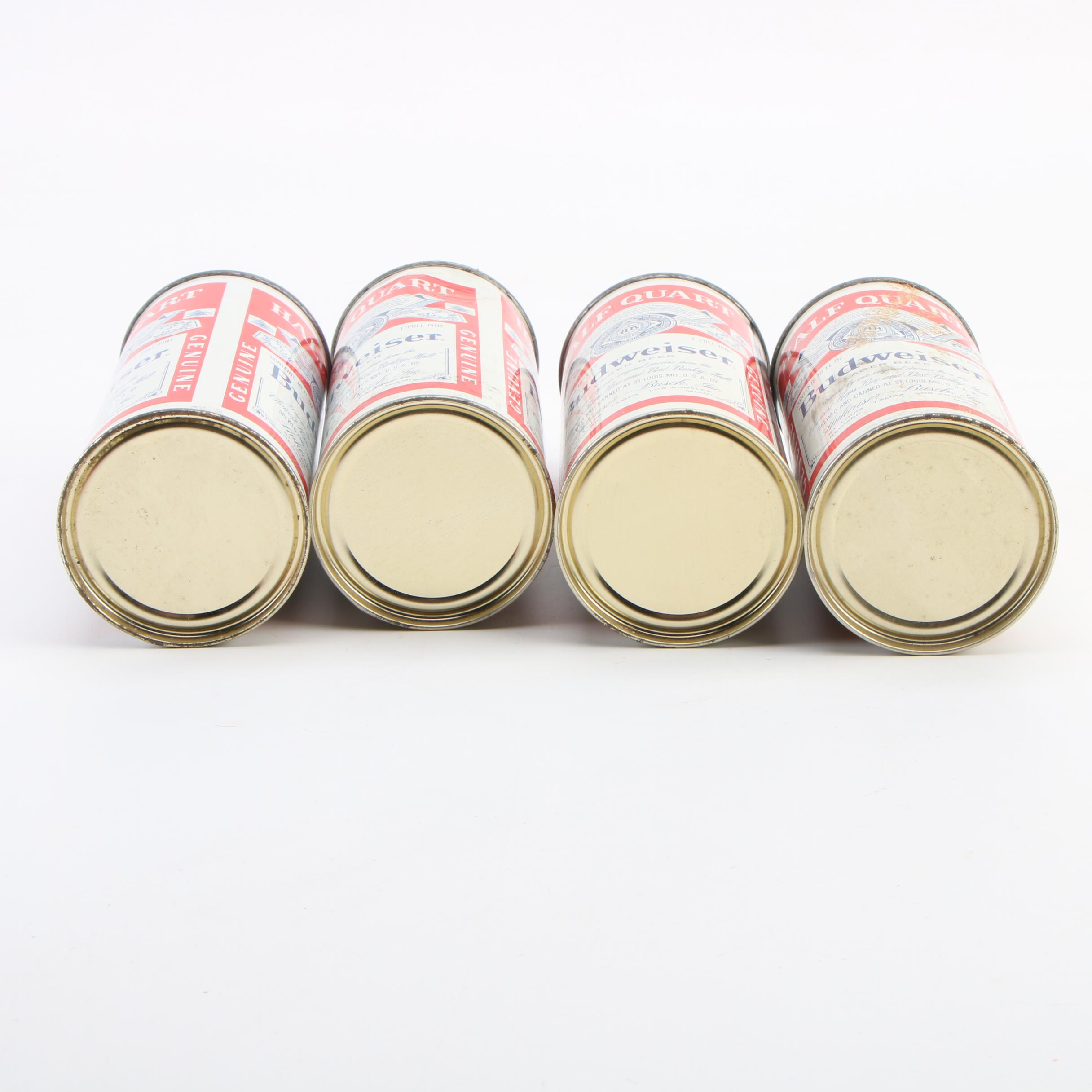 Budweiser Holiday Beer Glasses, Coin Bank Cans, Table Cloth, Serving Tray, Other