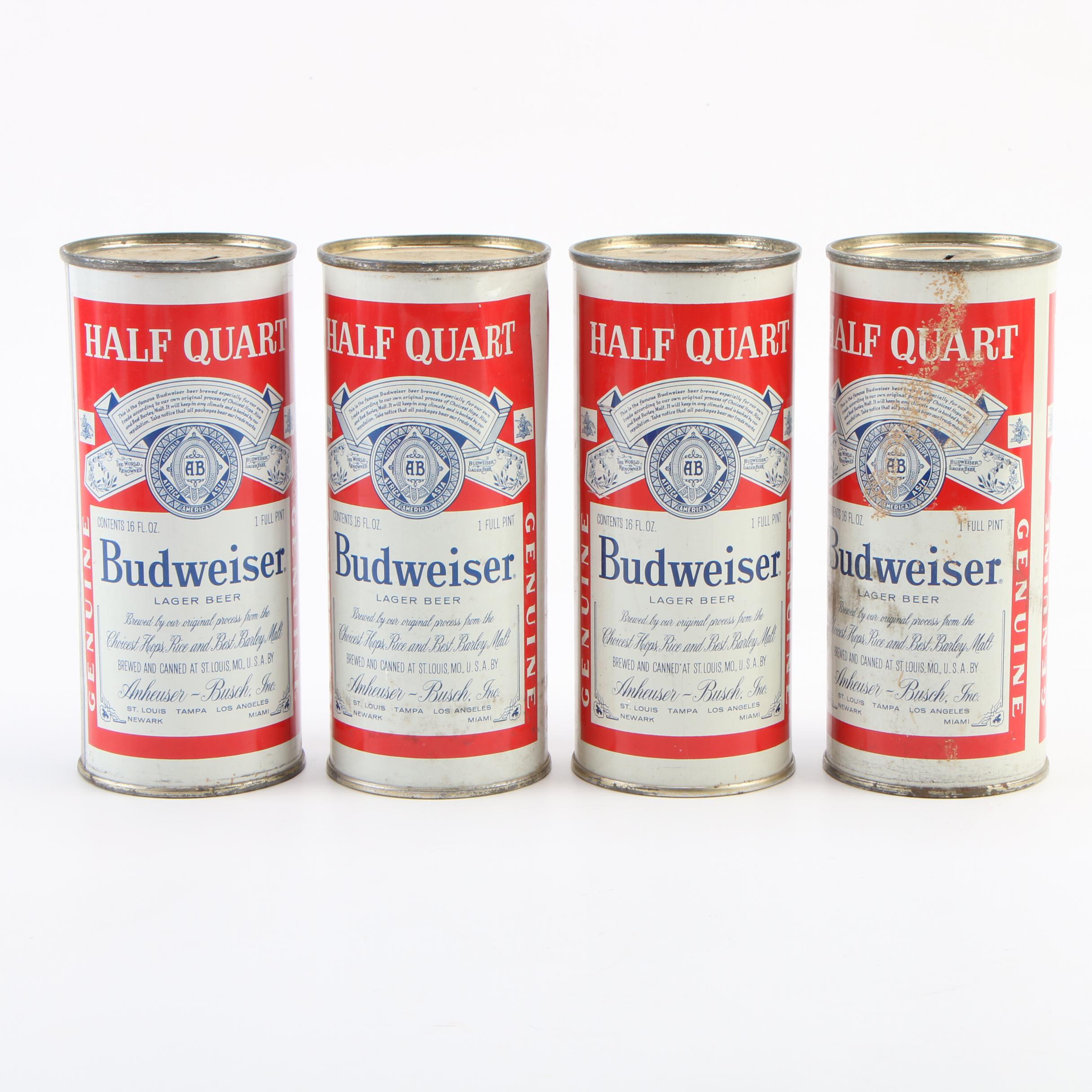 Budweiser Holiday Beer Glasses, Coin Bank Cans, Table Cloth, Serving Tray, Other