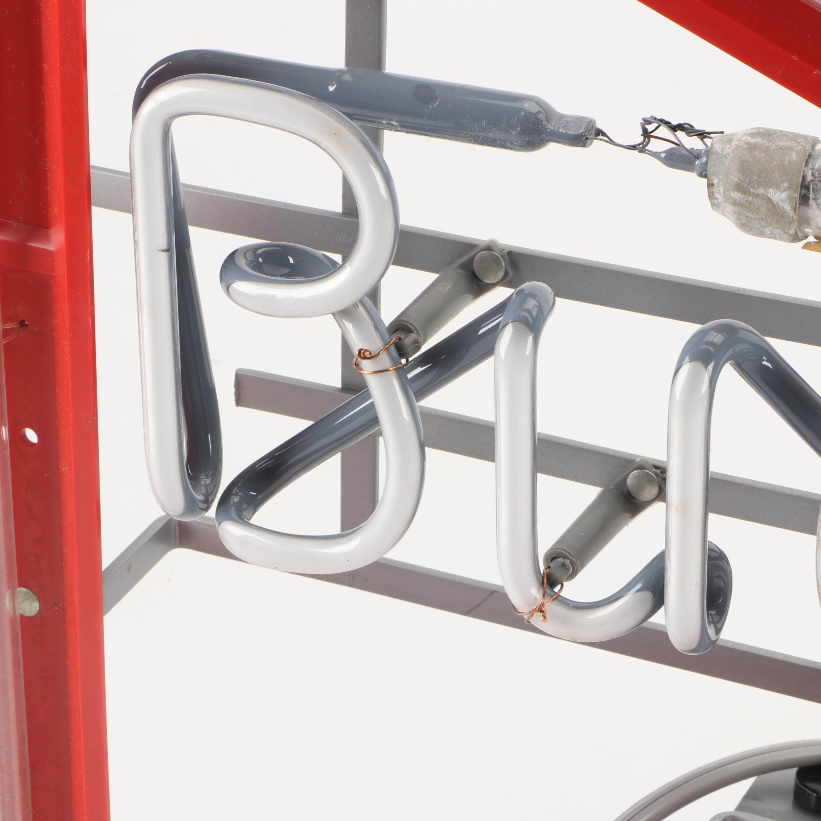 Budweiser Bow Tie Neon Sign