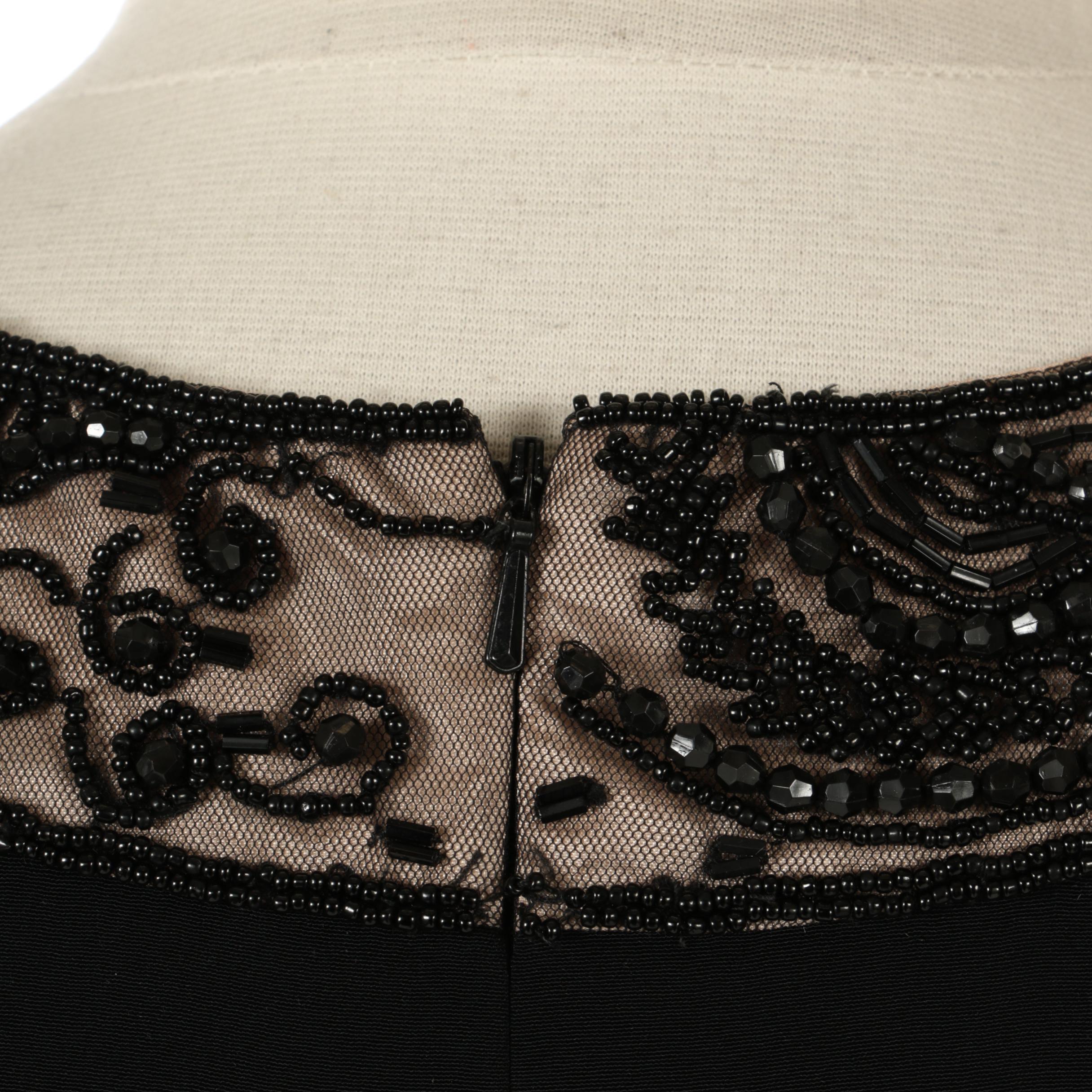 Black Tie Oleg Cassini Embellished Cocktail Dresses