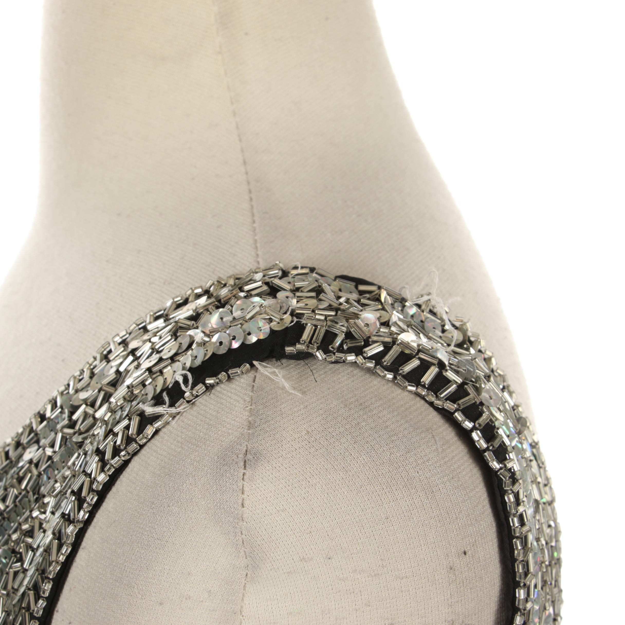 Black Tie Oleg Cassini Embellished Cocktail Dresses