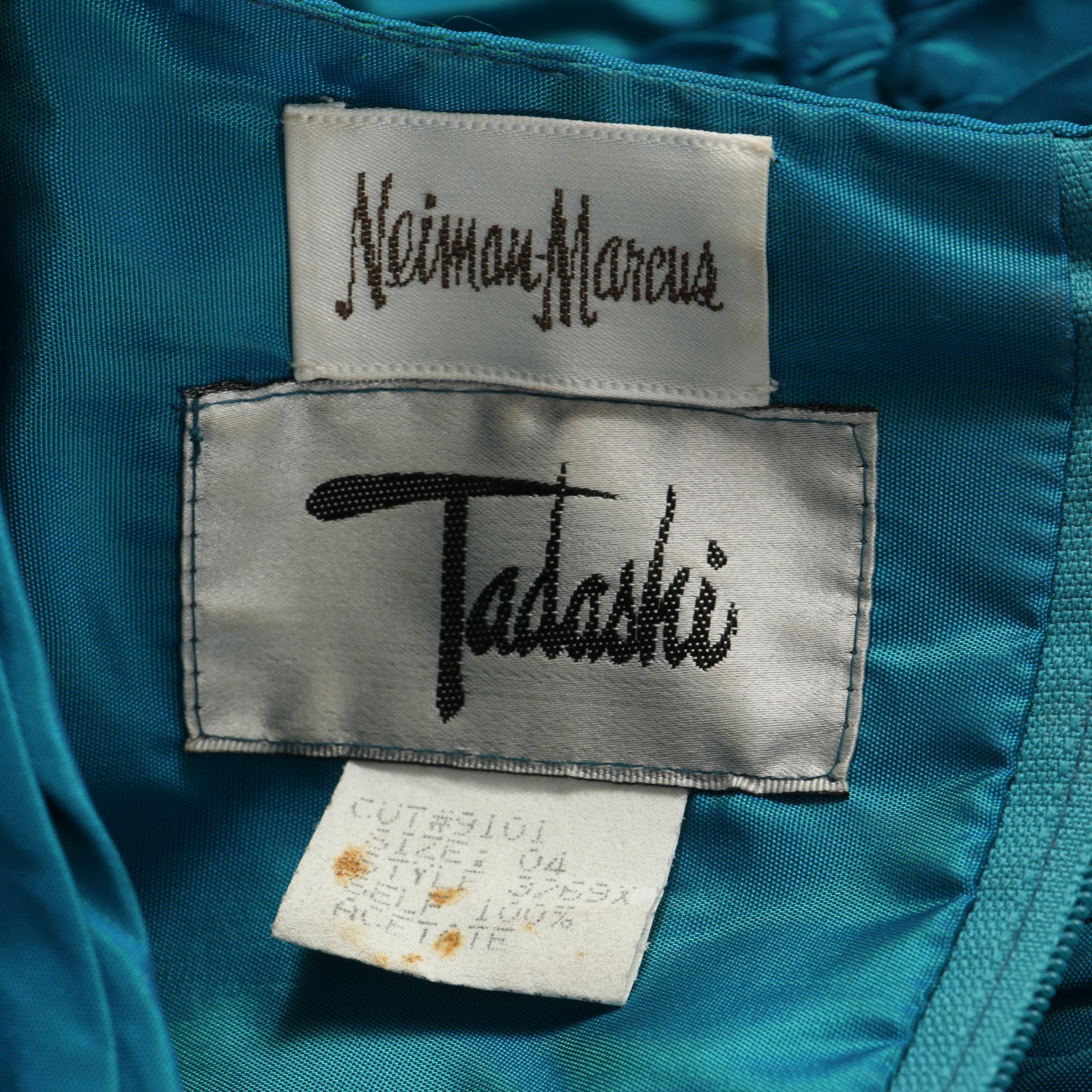 Tadashi, Oleg Cassini and Other Teal Blue Occasion Dress and Blouses