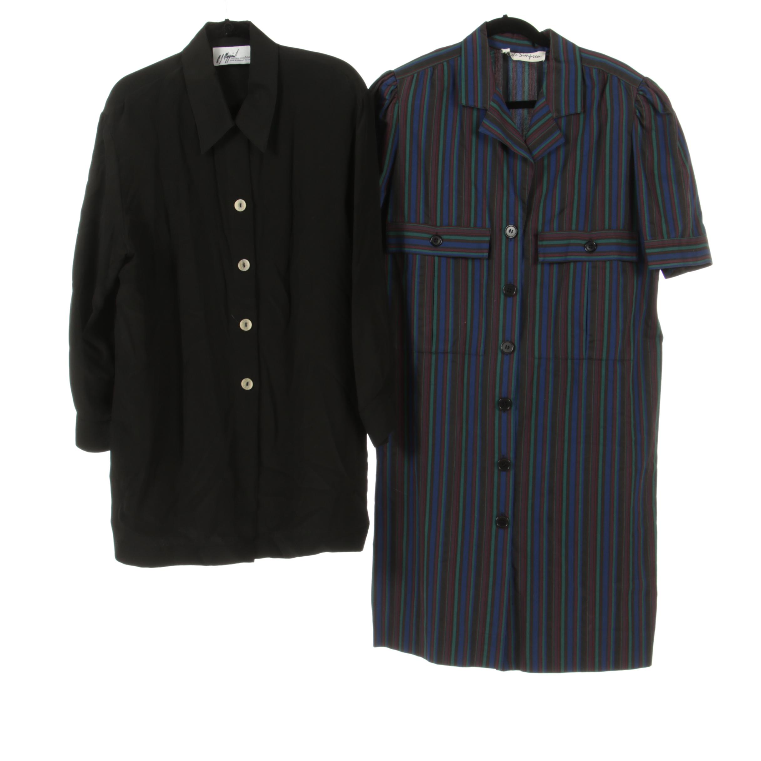 Adele Simpson Dress with Peter Nygård, Jaeger, Benetton and More Blouses