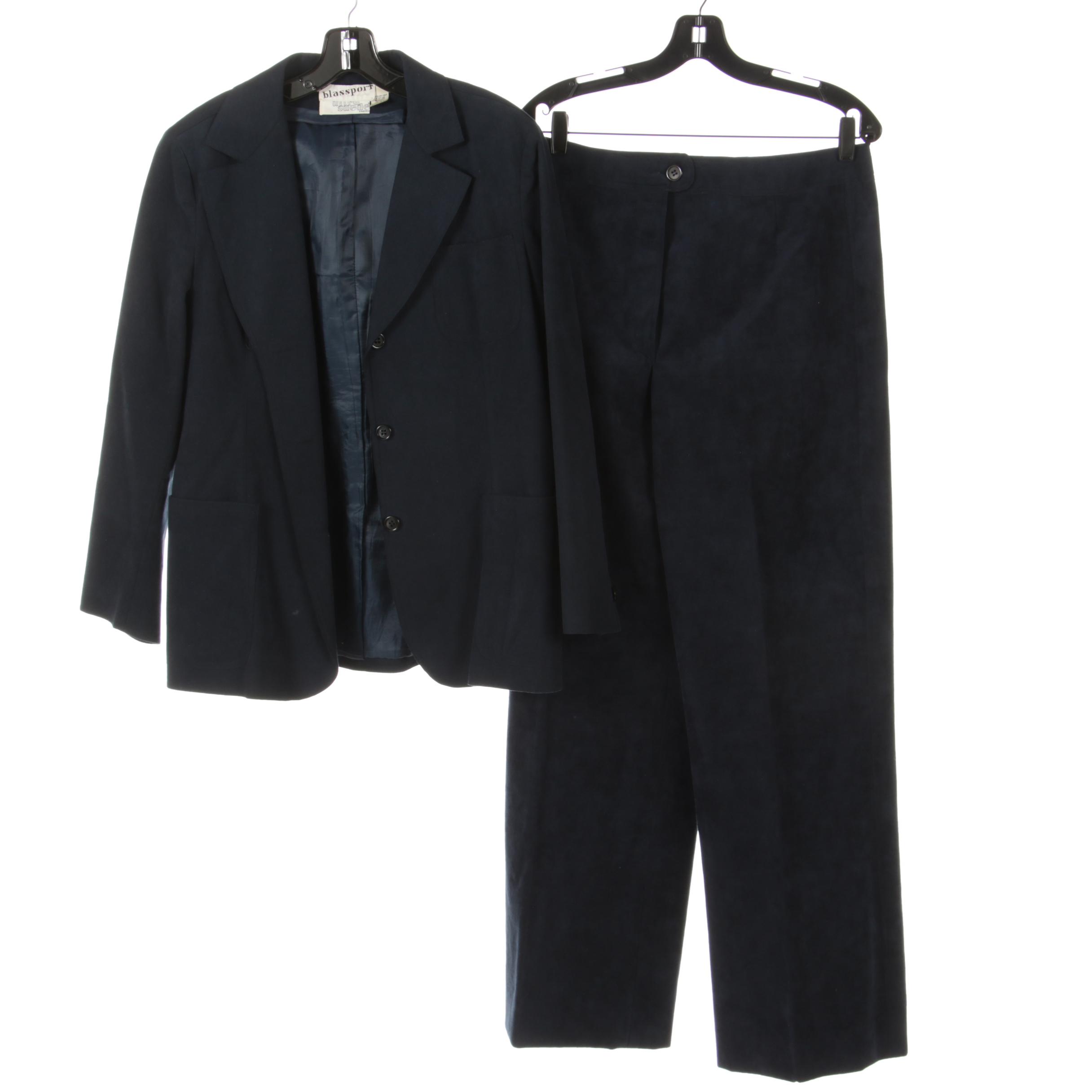 Blassport and Samuel Robert Ultrasuede Jackets, Skirts, Pants and Skinner Dress