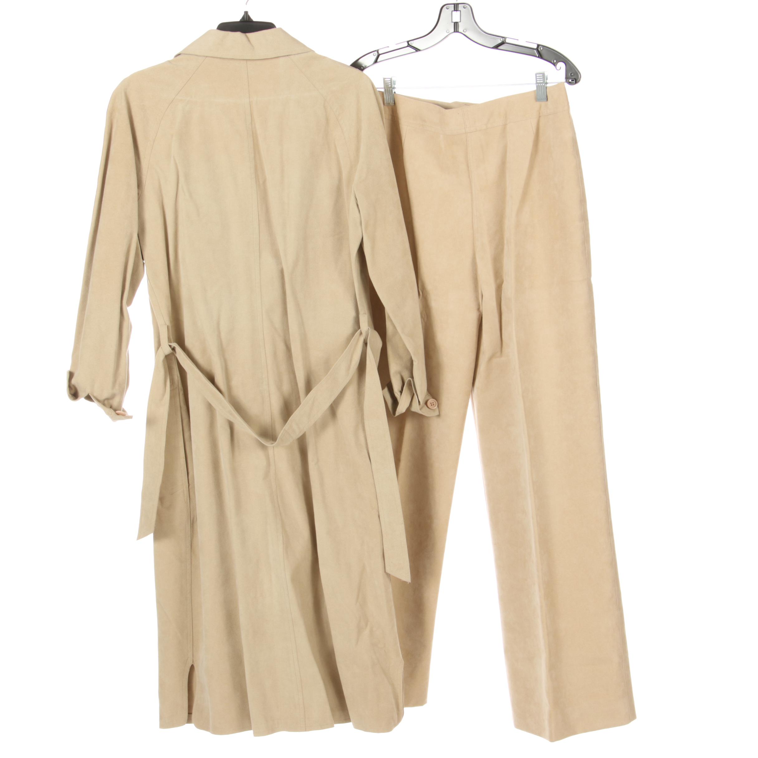 Blassport and Samuel Robert Ultrasuede Jackets, Skirts, Pants and Skinner Dress