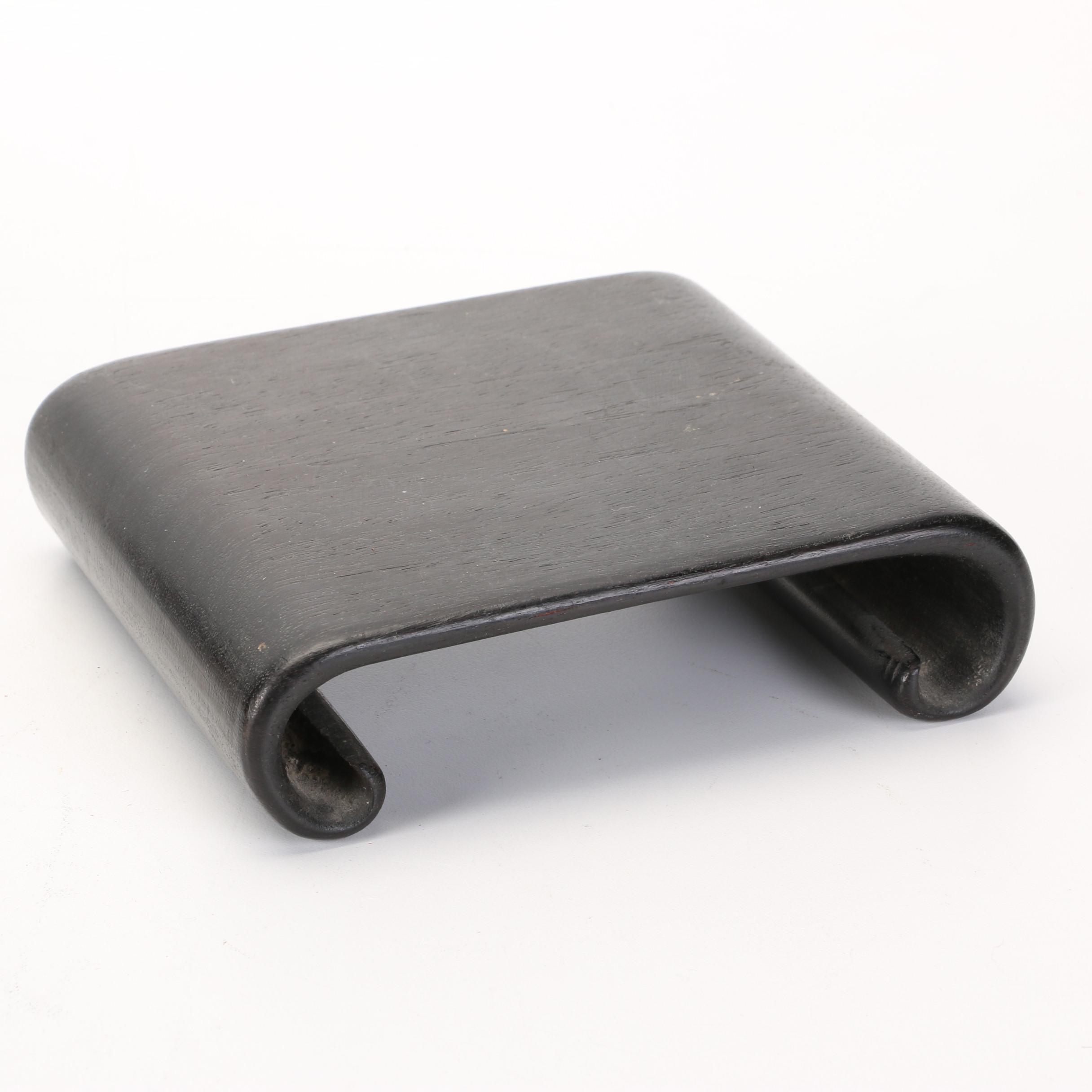 Japanese and Chinese Carved Wood Vase and Figurine Bases