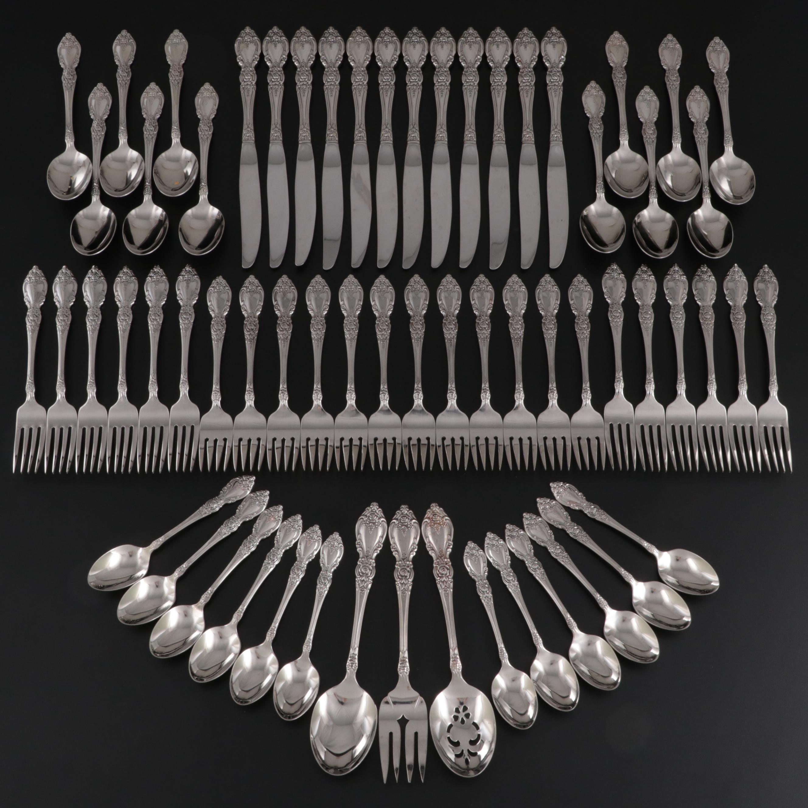 Oneida Stainless Steel Flatware Set