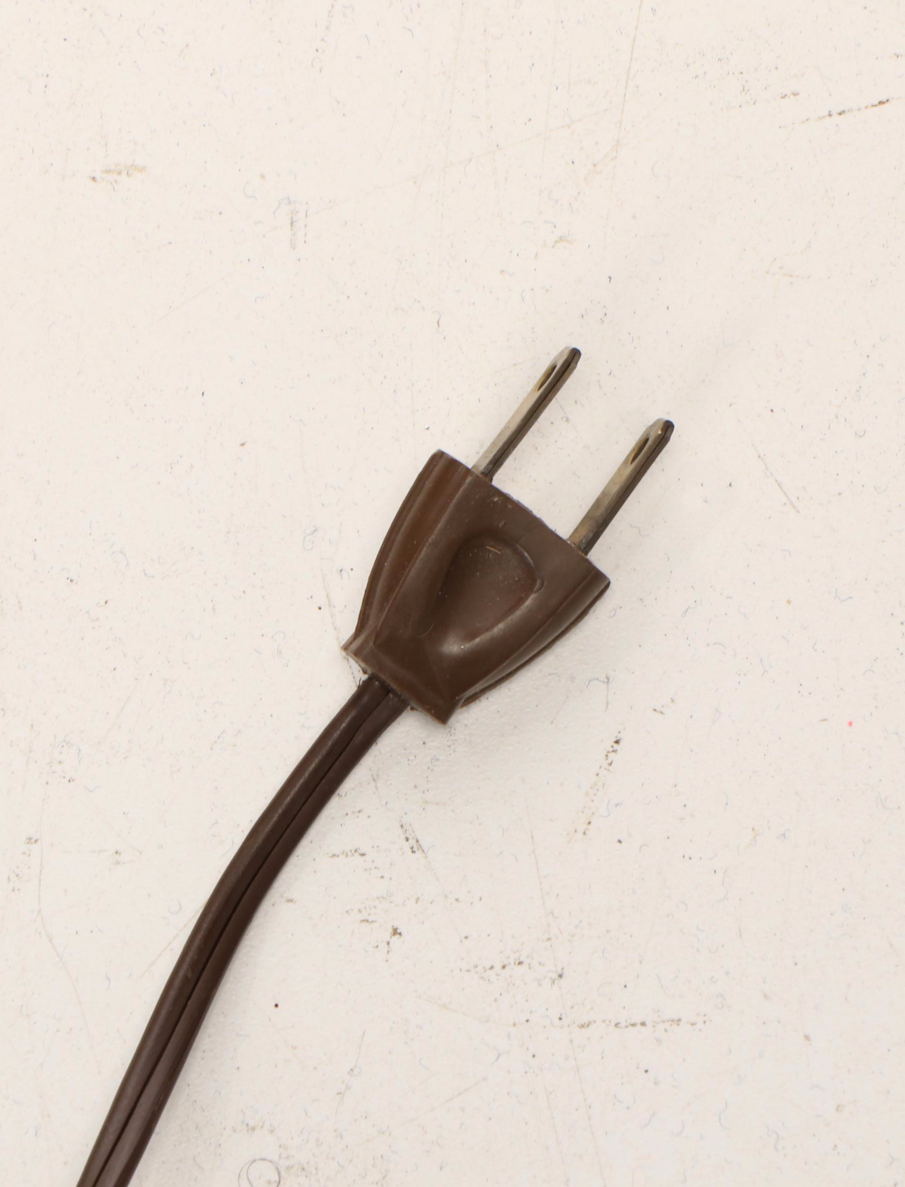 Stiffel Neoclassical Style Wood and Metal Floor Table Lamp