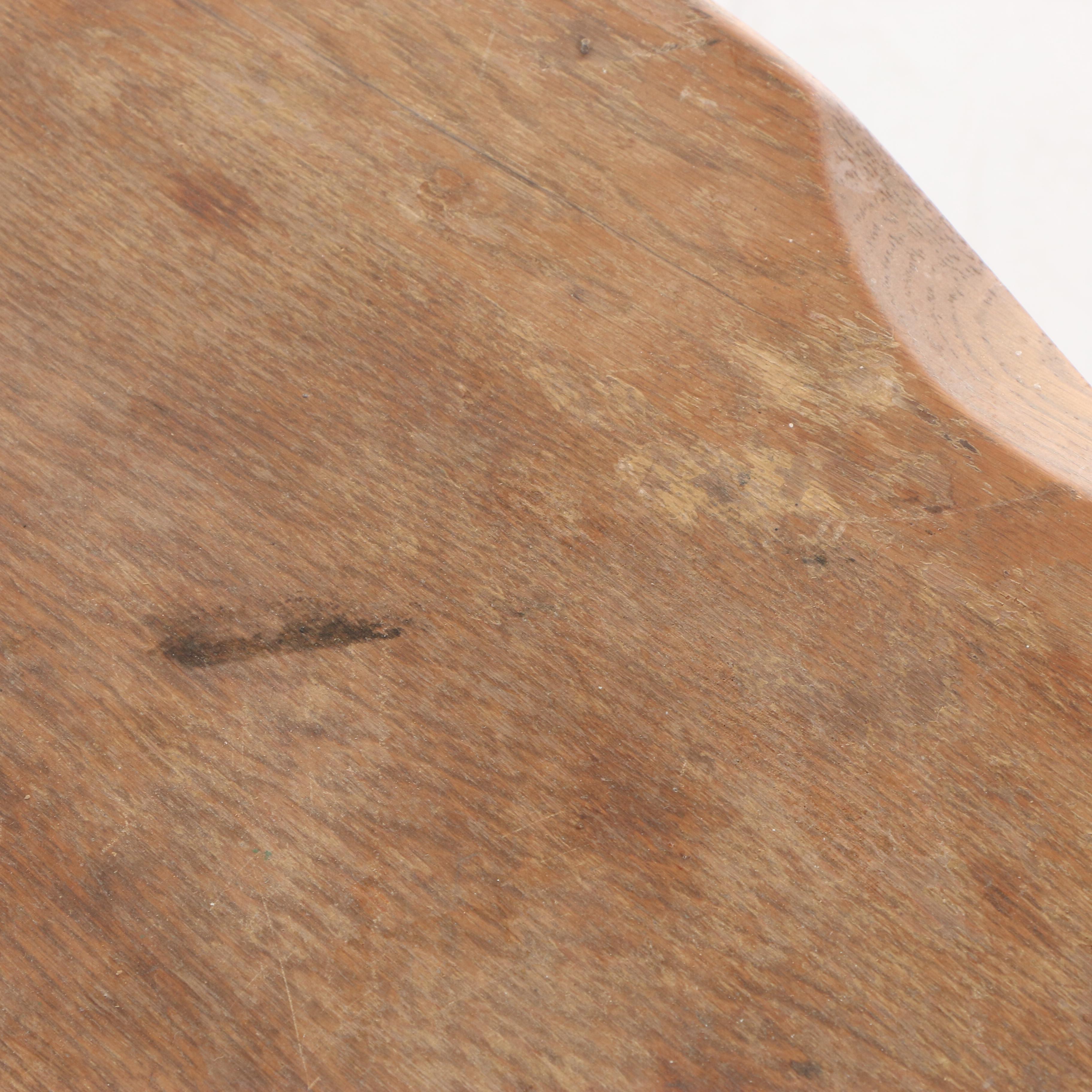 Oak Whiskey Barrel Storage Coffee Table, Mid-20th Century