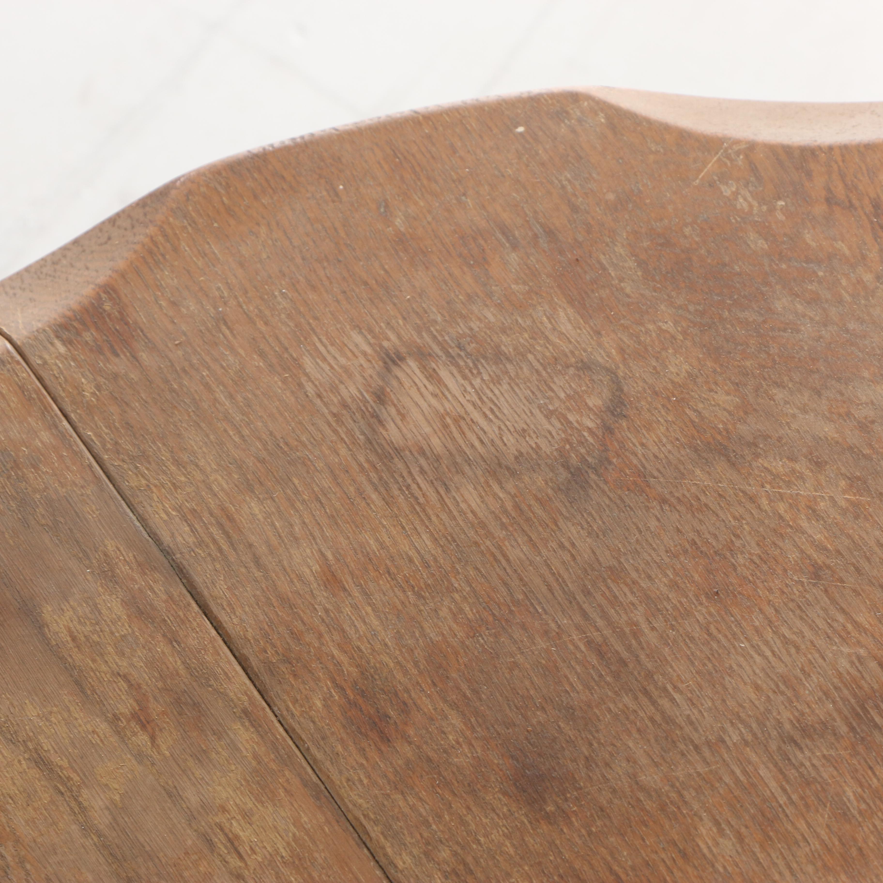 Oak Whiskey Barrel Storage Coffee Table, Mid-20th Century