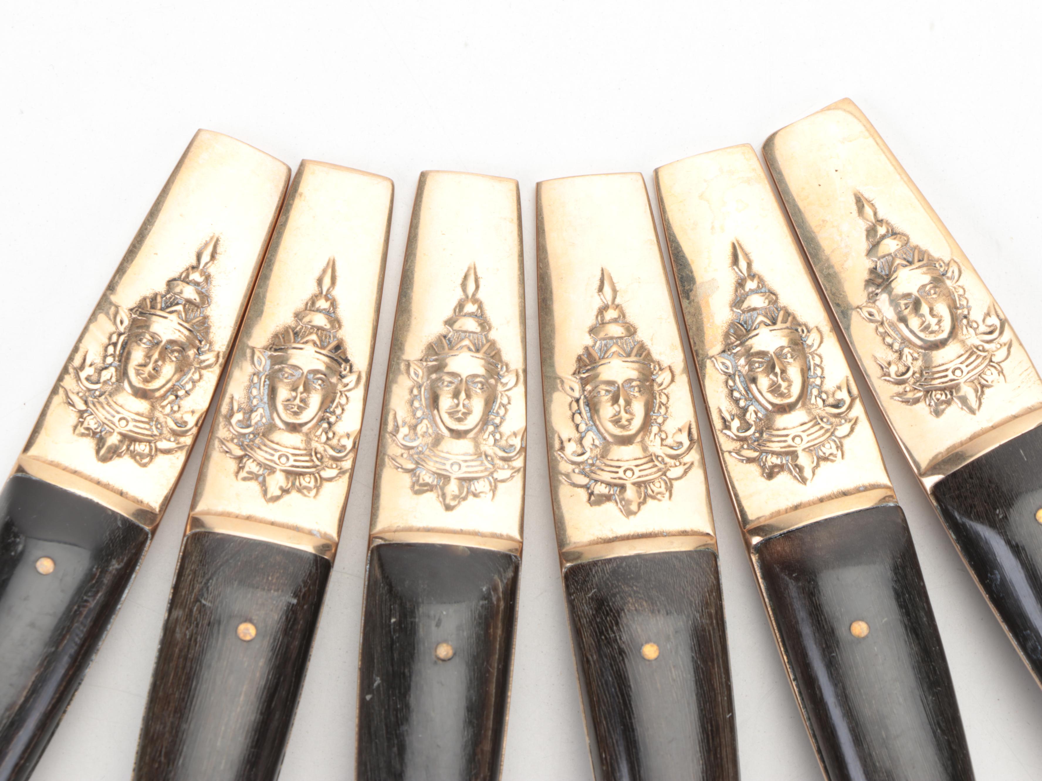 S. Samran and Supreme by Towle Electroplated Flatware and Serveware