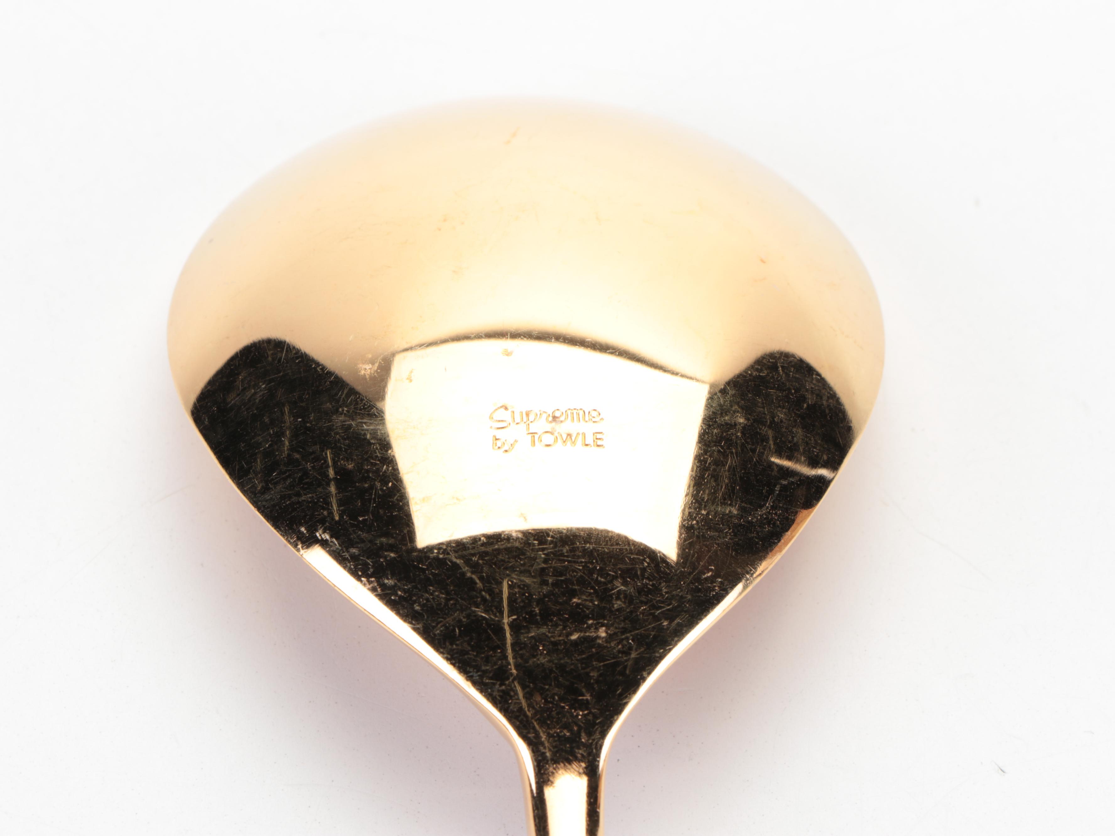 S. Samran and Supreme by Towle Electroplated Flatware and Serveware