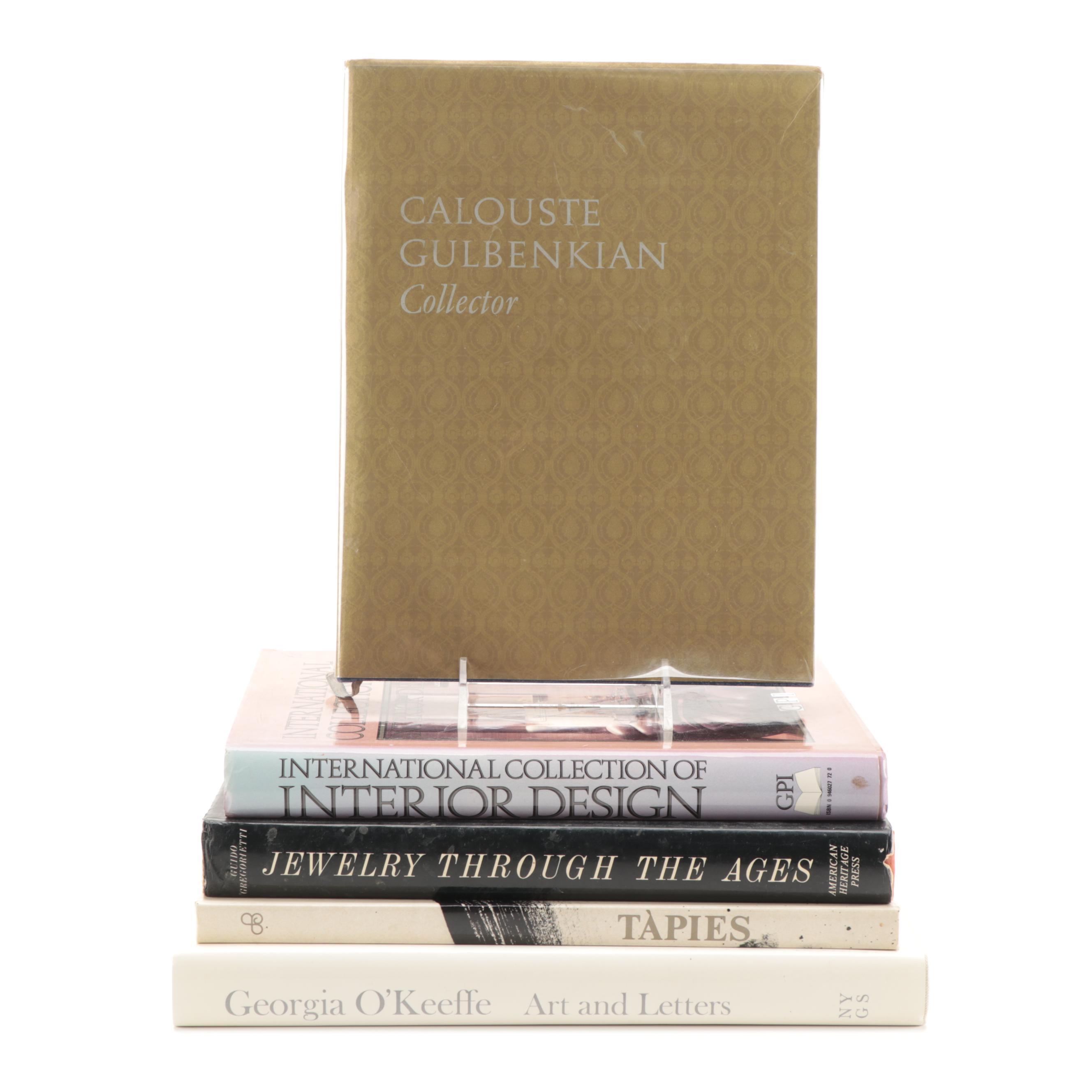 "Georgia O'Keeffe: Art and Letters" and More Art Reference Books