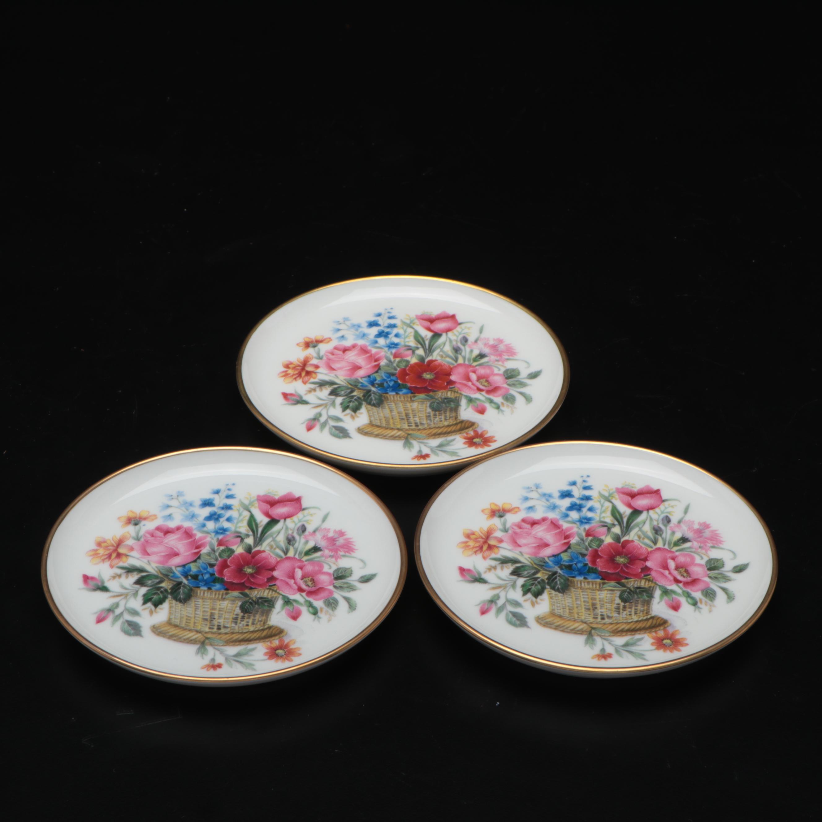 Kaiser Porcelain Coasters and Other Footed Box