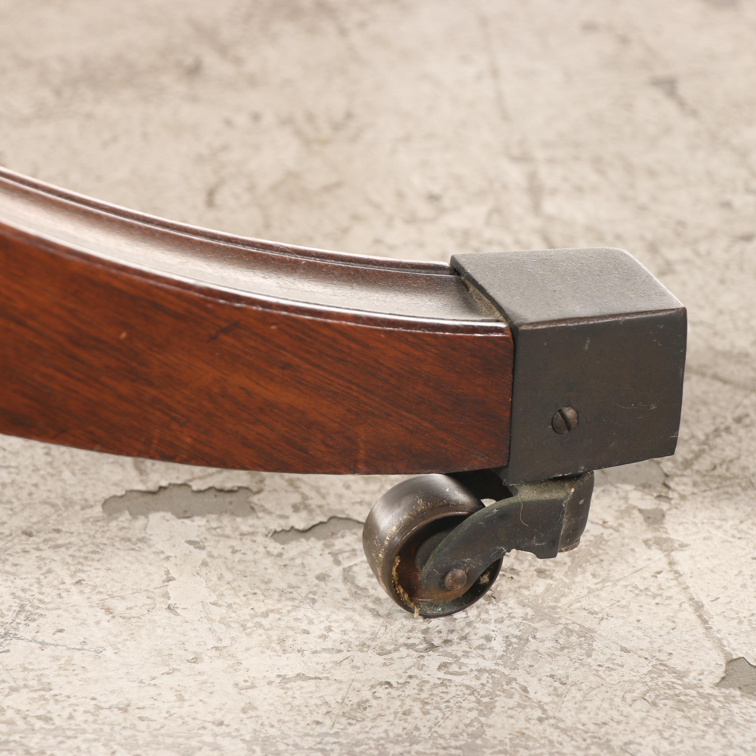 Eldred Wheeler Regency Style Mahogany Dining Table, Mid-20th Century