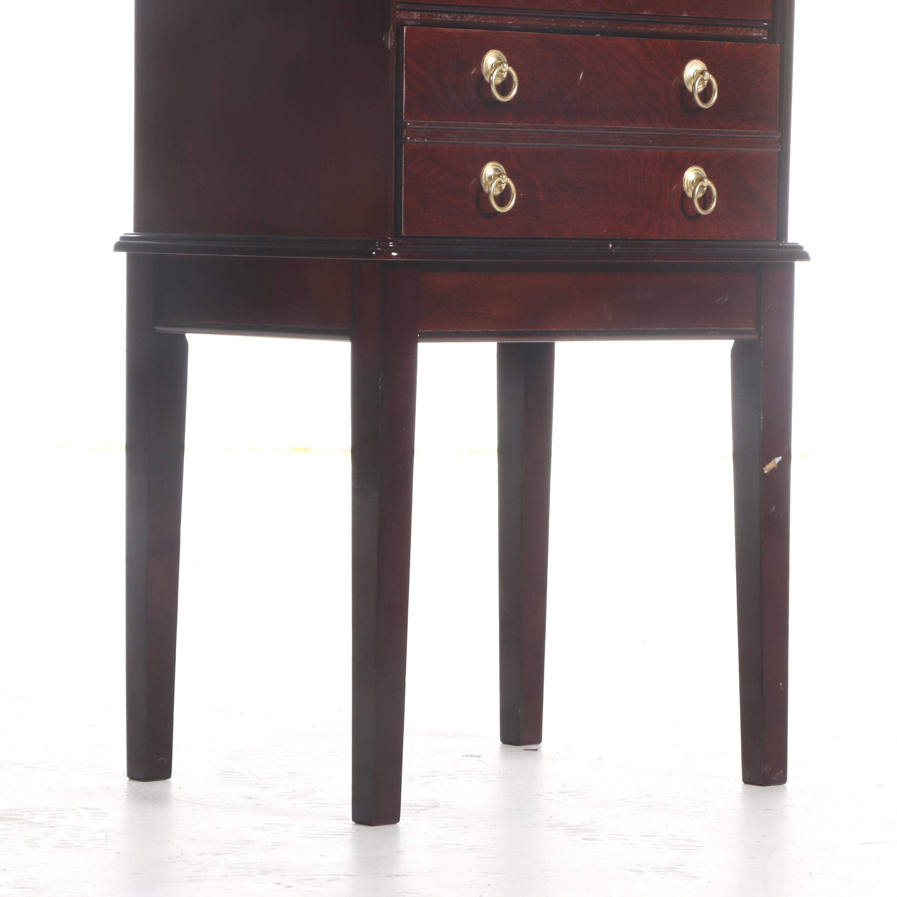 George III Style Mahogany Silver Chest-on-Stand