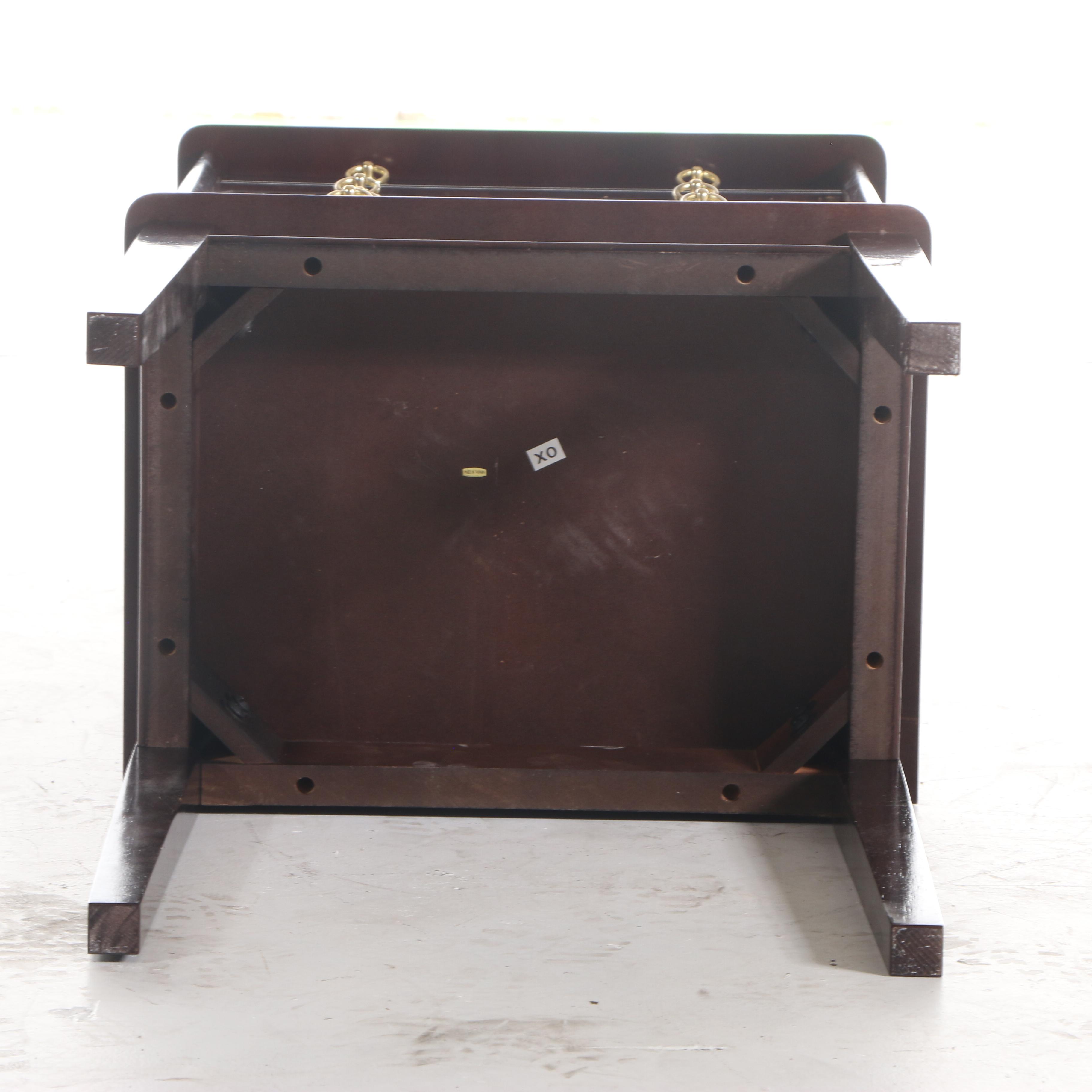 George III Style Mahogany Silver Chest-on-Stand