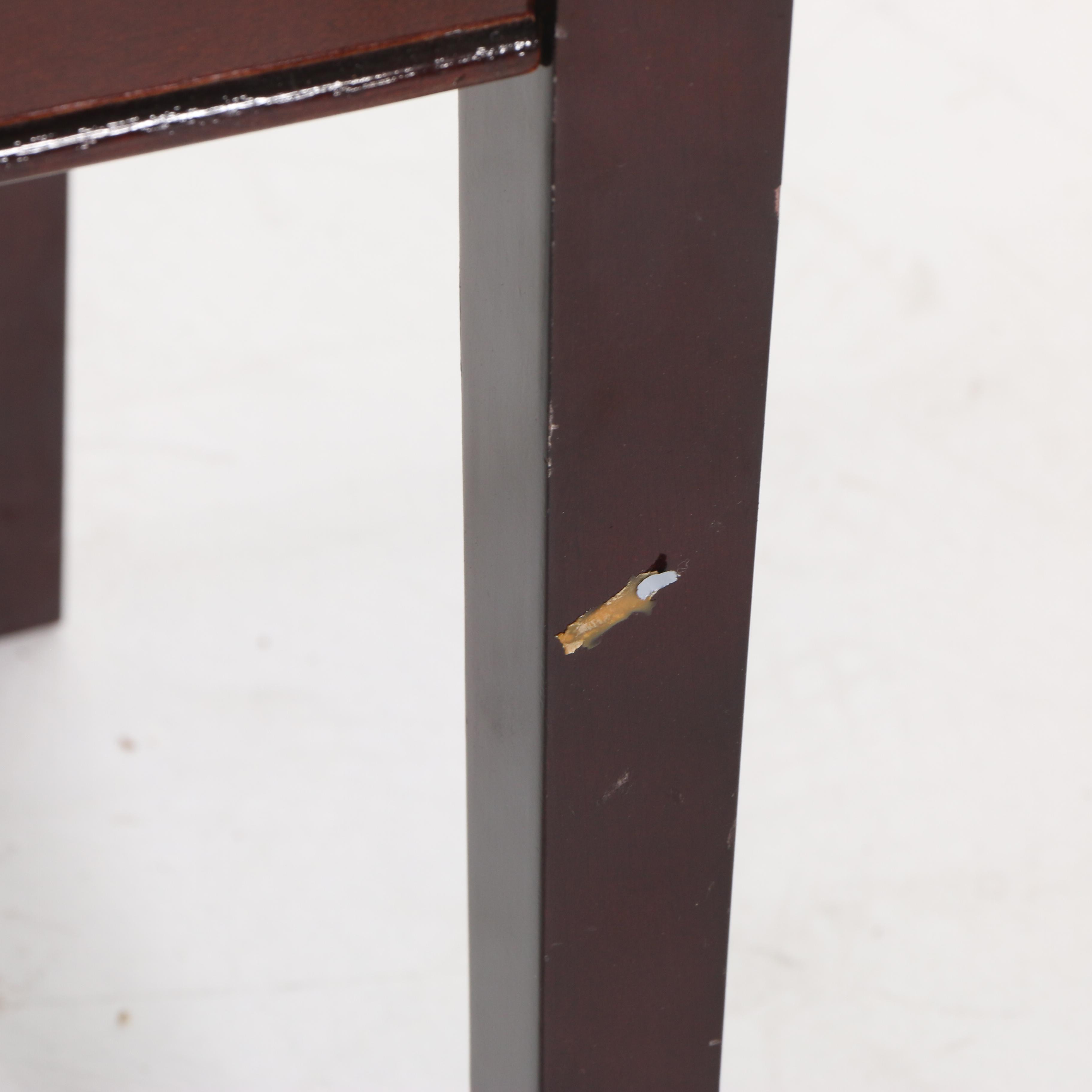 George III Style Mahogany Silver Chest-on-Stand